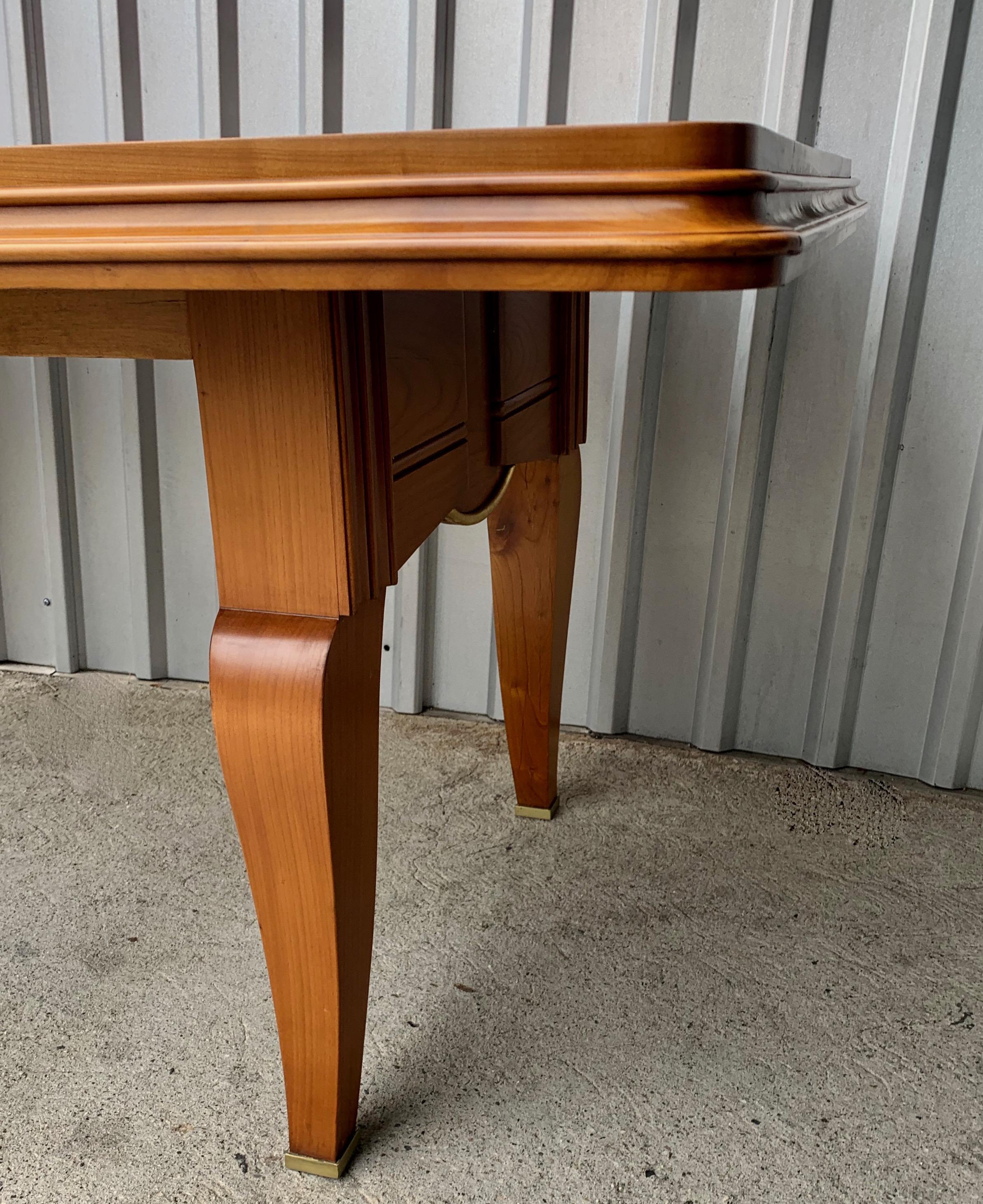 Art Deco Table or Desk in the Manner of Jules Leleu