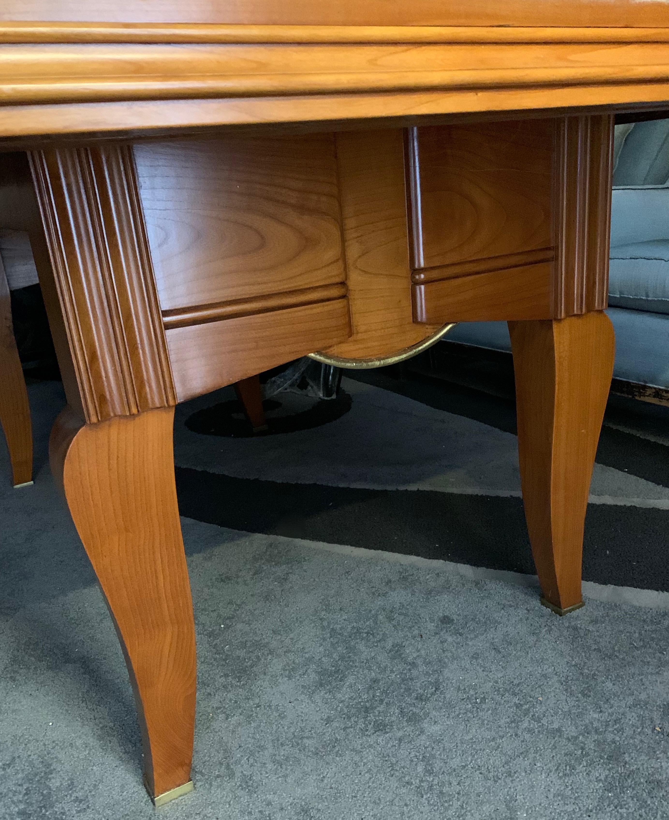 French Table or Desk in the Manner of Jules Leleu