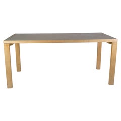 Dining Table/Desk Made In Beechwood By Alvar Aalto From 1960s