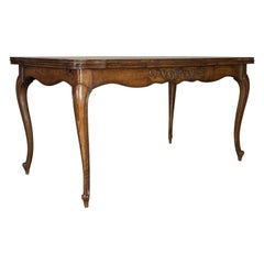 Dining Table, Extending, Draw Leaf French Parquet, Seats Ten Early 20th Century