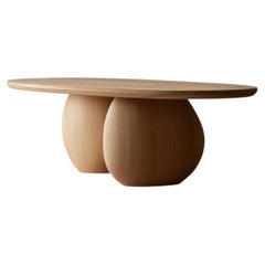 Dining Table Fishes No15 by NONO Handcrafted Wooden Table
