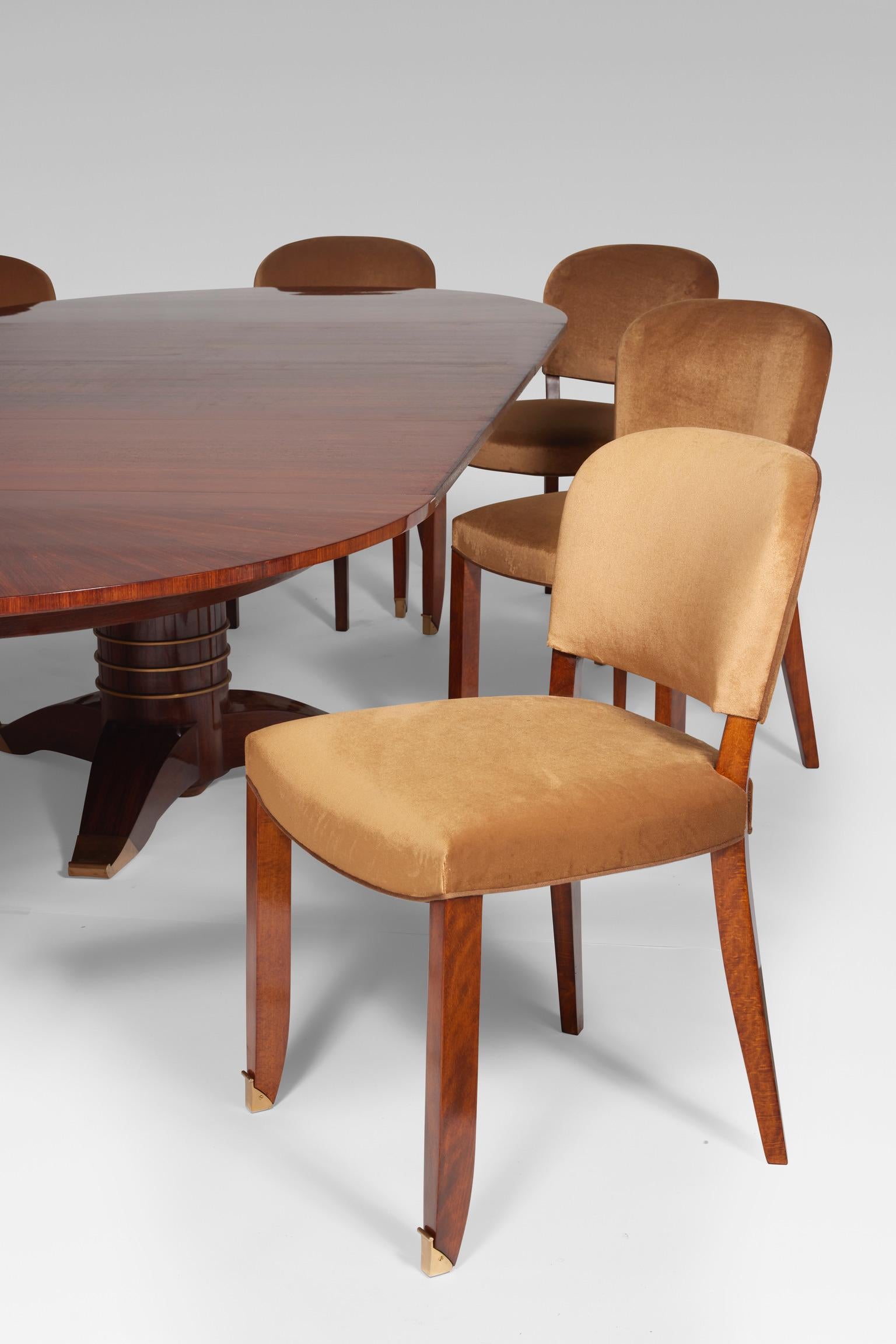 Brass Dining table For Sale