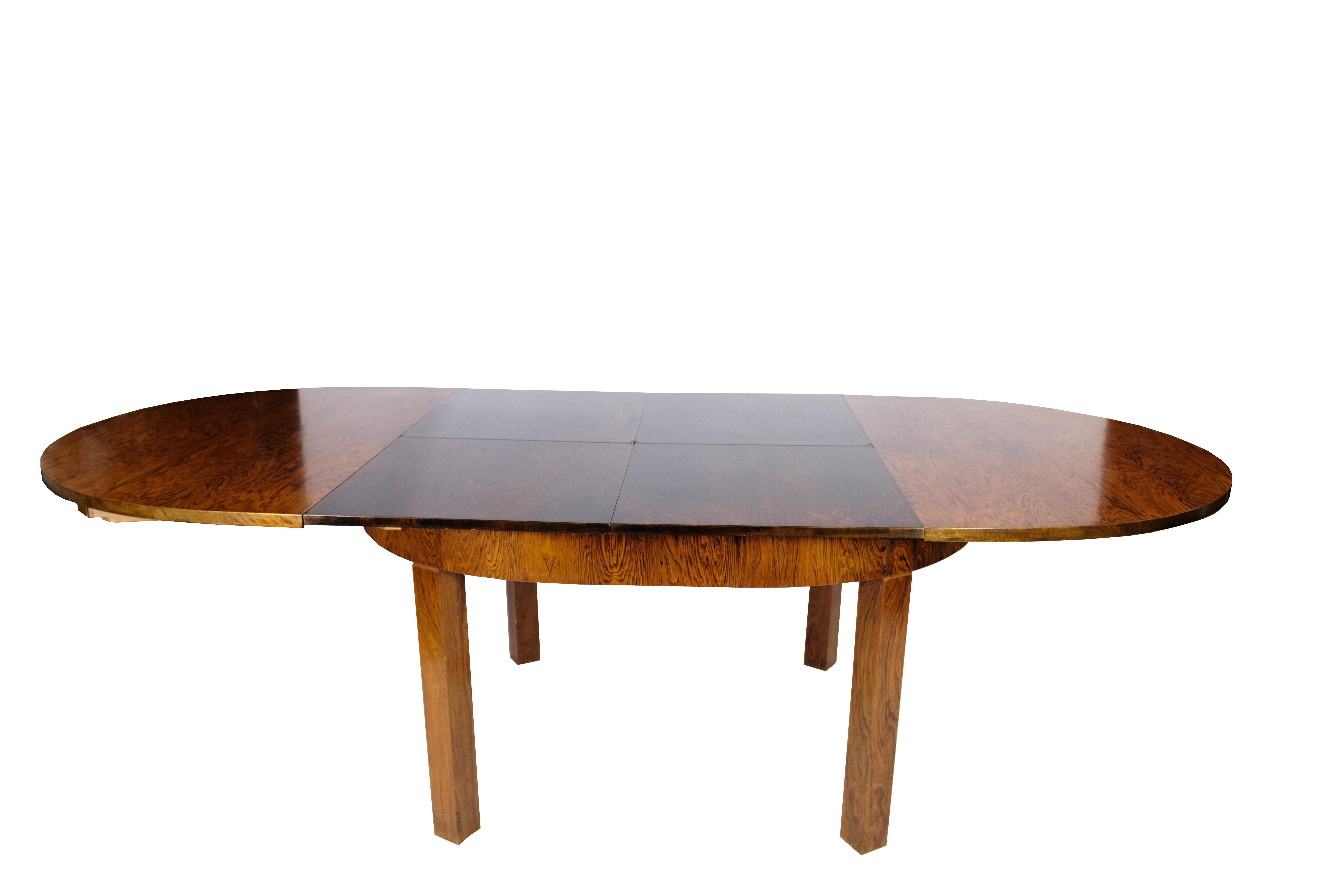 Dining Table, Franciszek Najder, Rosewood, 1920 For Sale 7