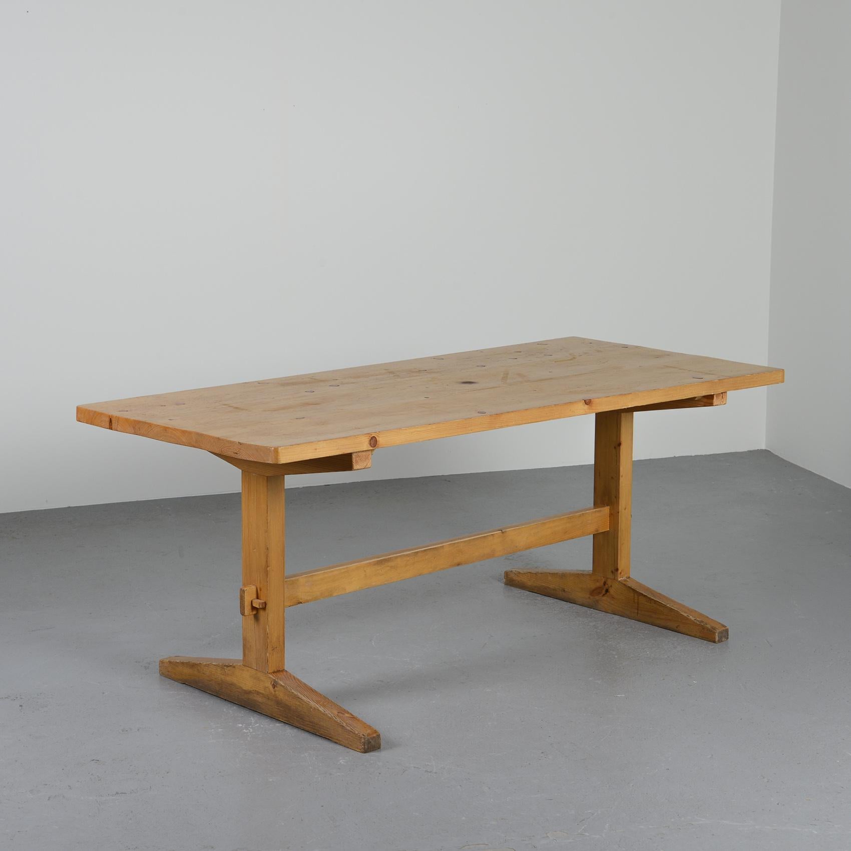 Dining Table from Meribel, French Alps, circa 1970 1