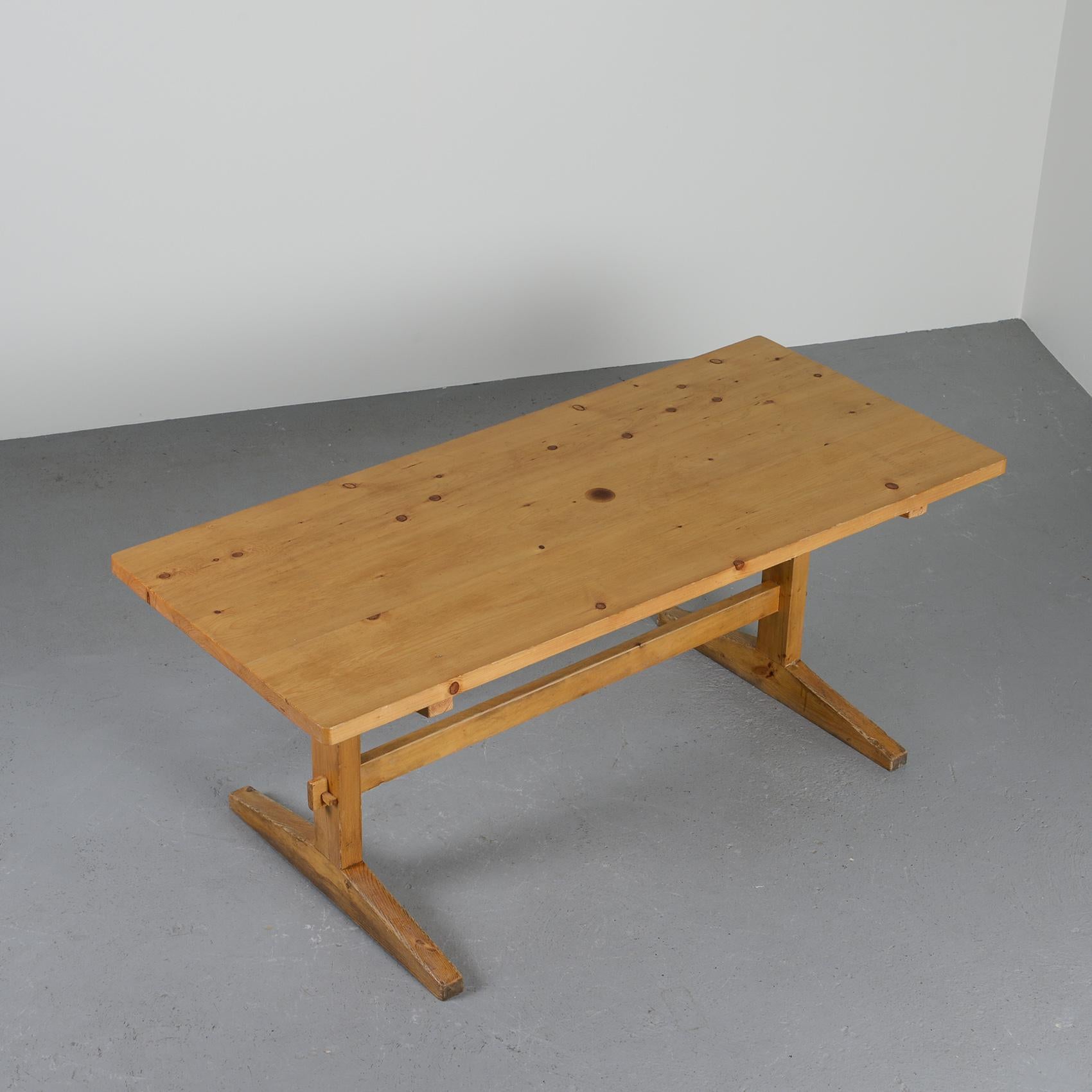 Dining Table from Meribel, French Alps, circa 1970 2