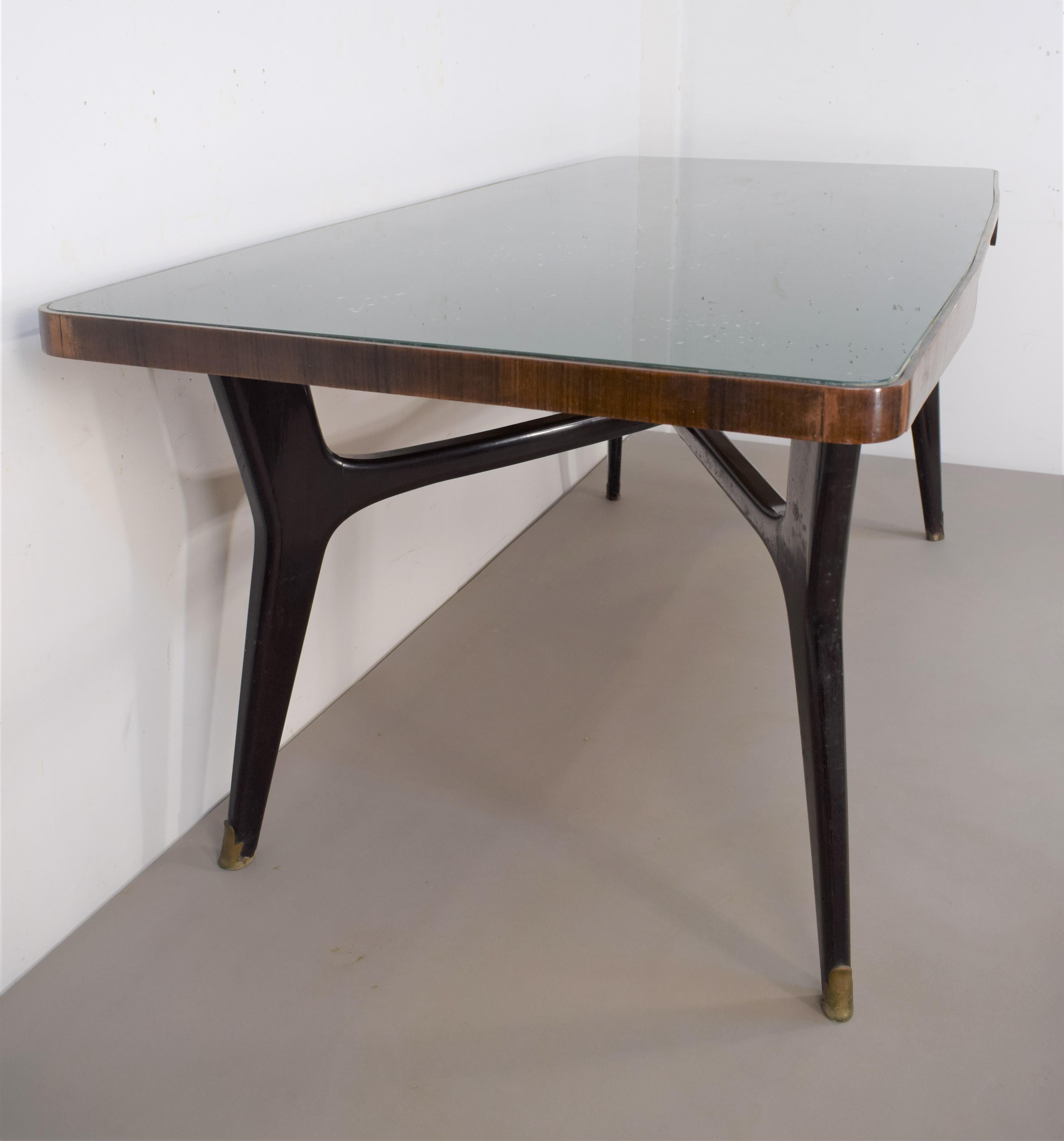 Dining Table, Ico Parisi Style, 1950s For Sale 9