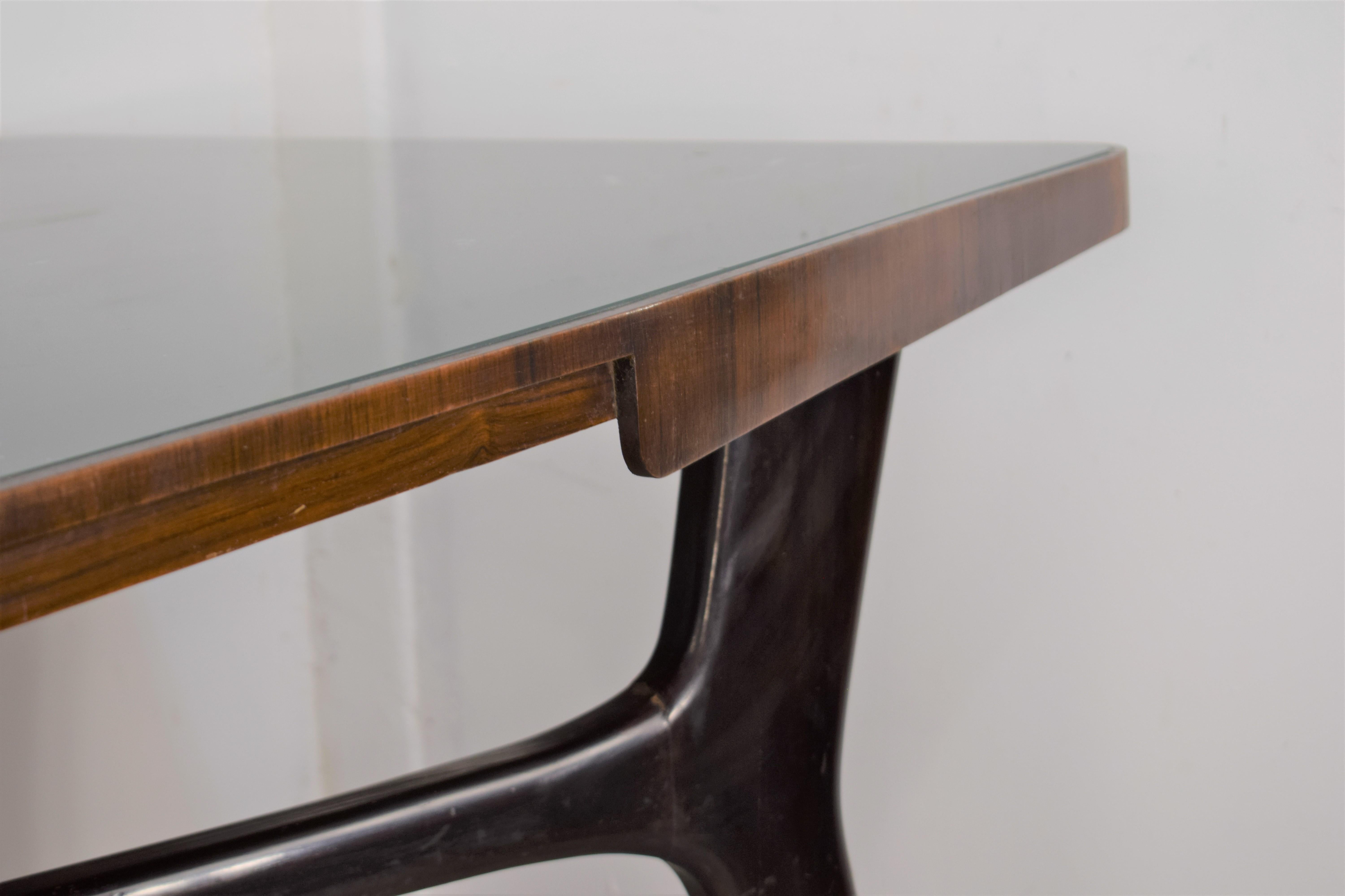 Italian Dining Table, Ico Parisi Style, 1950s For Sale