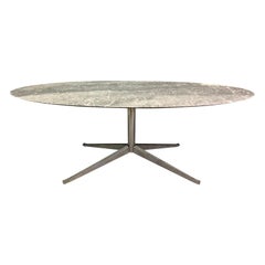 Dining Table in Arabescato Marble by Florence Knoll