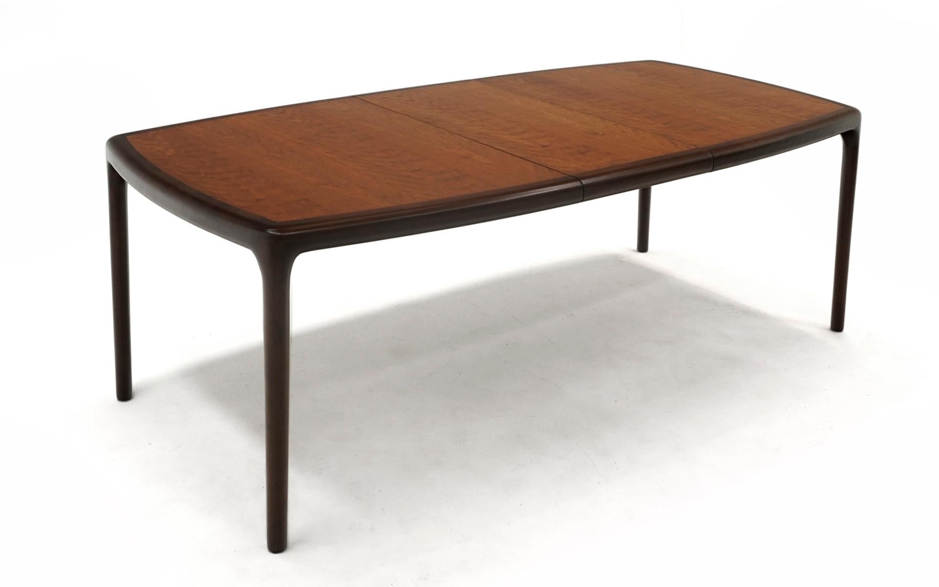 Mid-Century Modern Dining Table in Cherry by Edward Wormley for Dunbar, Expertly Refinished