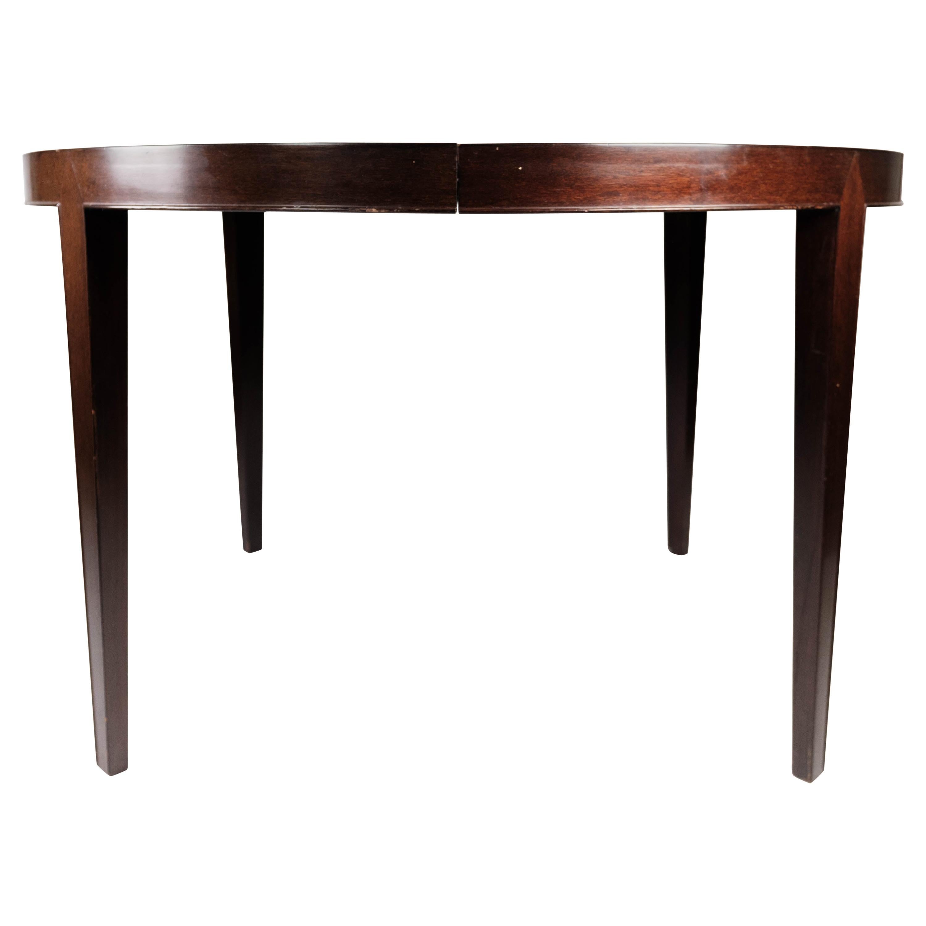 Dining Table in Mahogany, of Danish Design Manufactued by Haslev Furniture, 1960