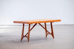 Dining Table, in Oak by Guillerme et Chambron for Votre Maison, France, 1965