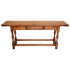 Dining Table in Oak, Folding leaves, Bespoke.