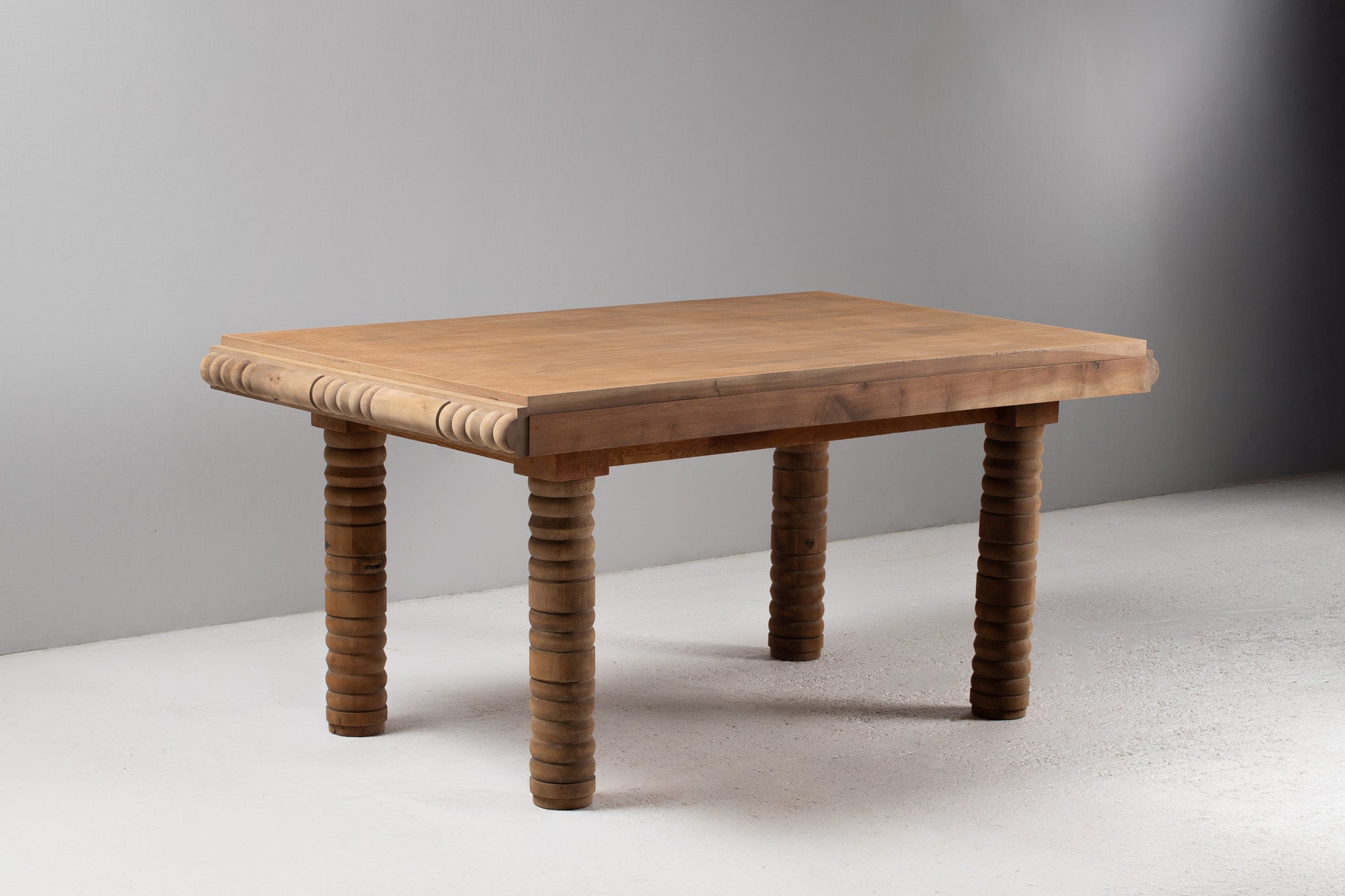 Dining Table in Oak, France, 1950s