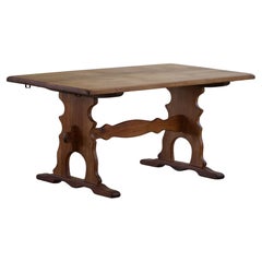 Dining Table in Oak, Henning Kjærnulf, Danish Mid Century Modern, 1960s