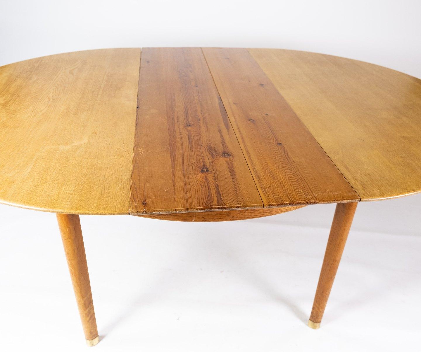 Dining Table in Oak of Danish Design from the 1960s 1