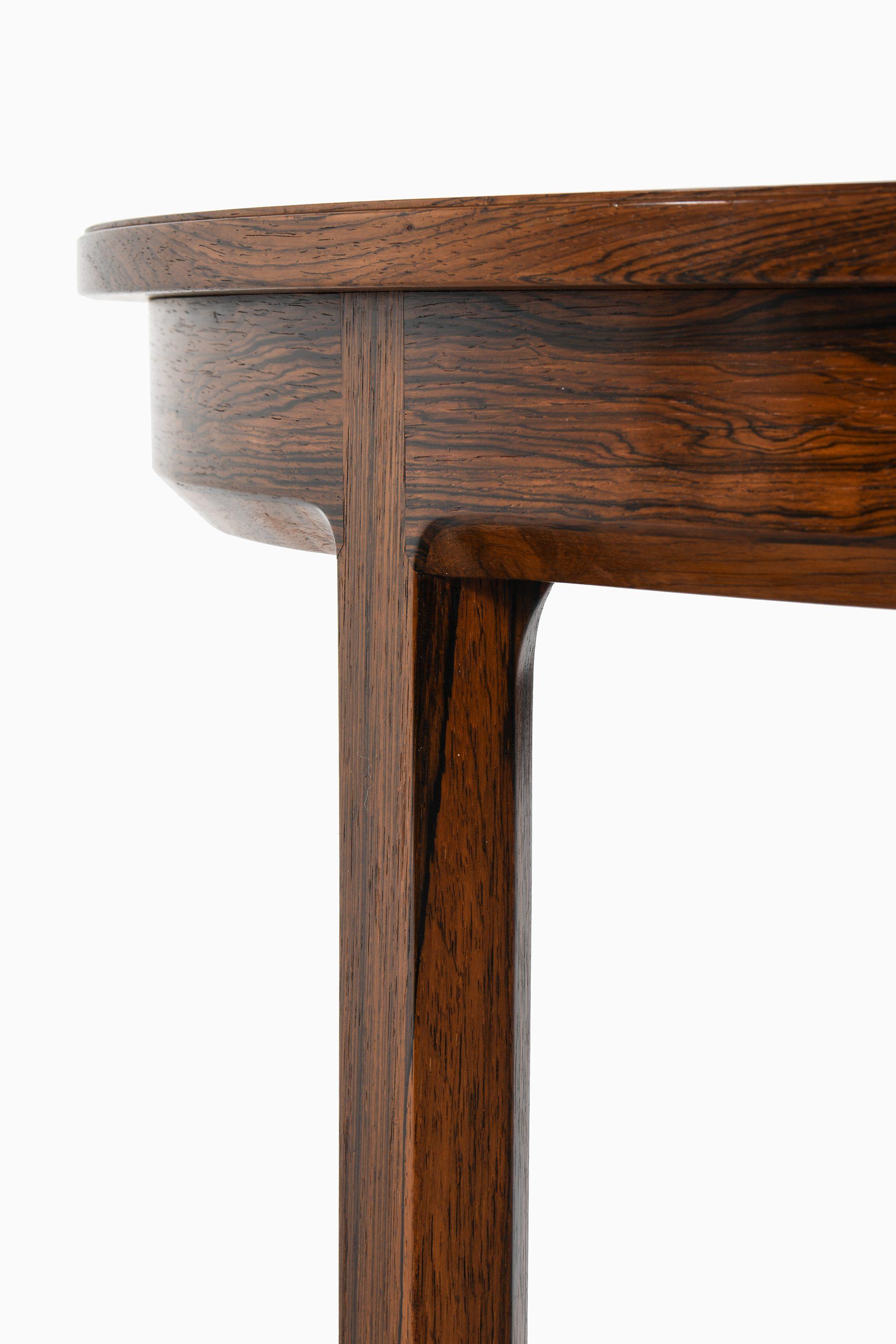 20th Century Dining Table in Rosewood by Bernt Petersen, 1960's For Sale