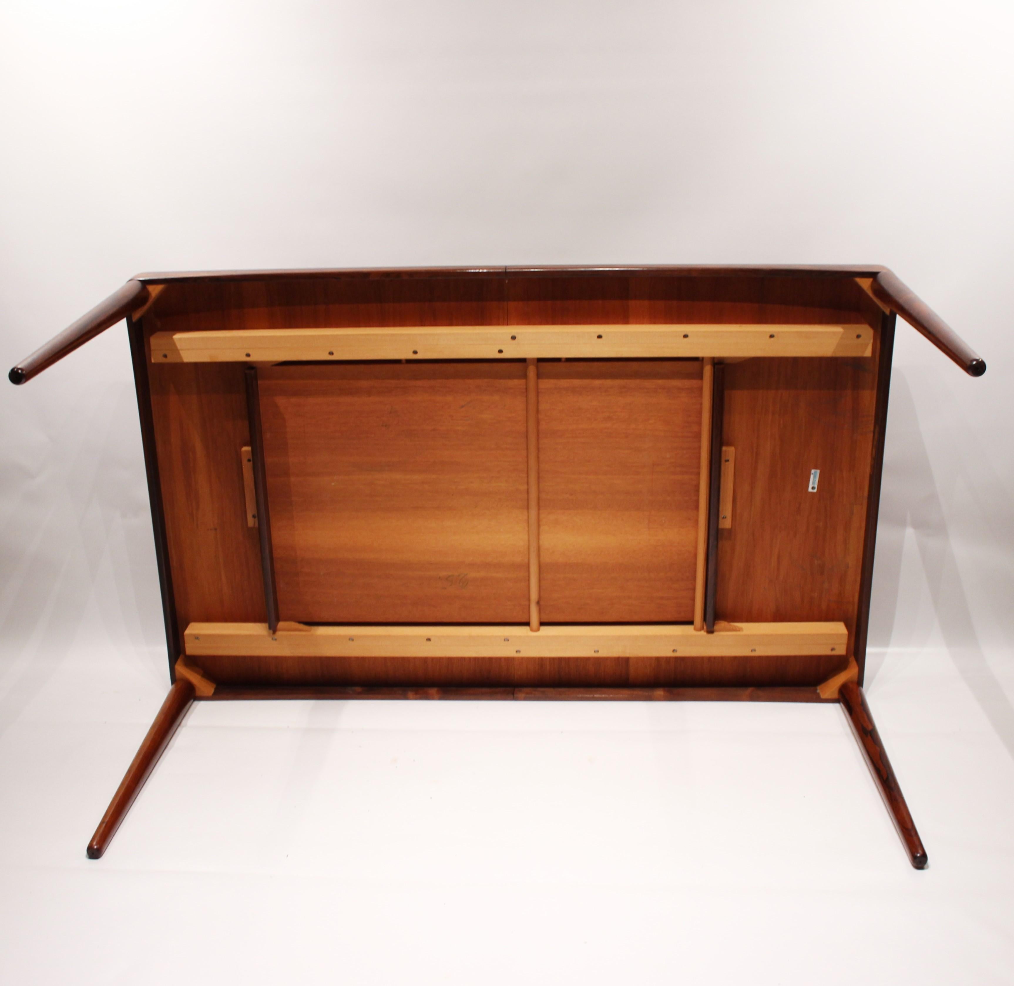 Dining Table in Rosewood by H.W. Klein and Bramin Furniture, 1966 3