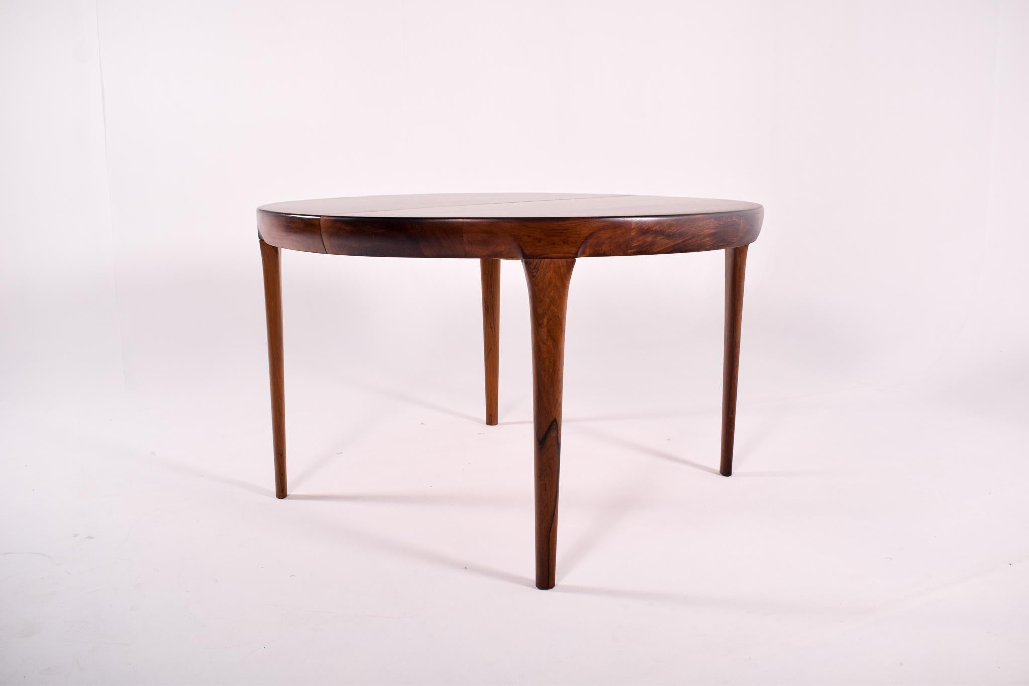 Dining Table in Rosewood by Ib Kofod Larsen for Faarup Mobelfabrik 8