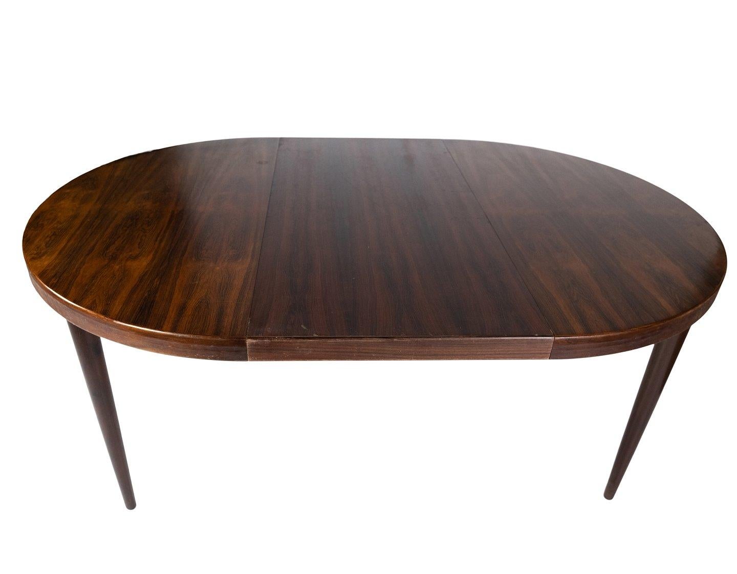 Dining Table in Rosewood Designed by Omann Junior from the 1960s For Sale 3