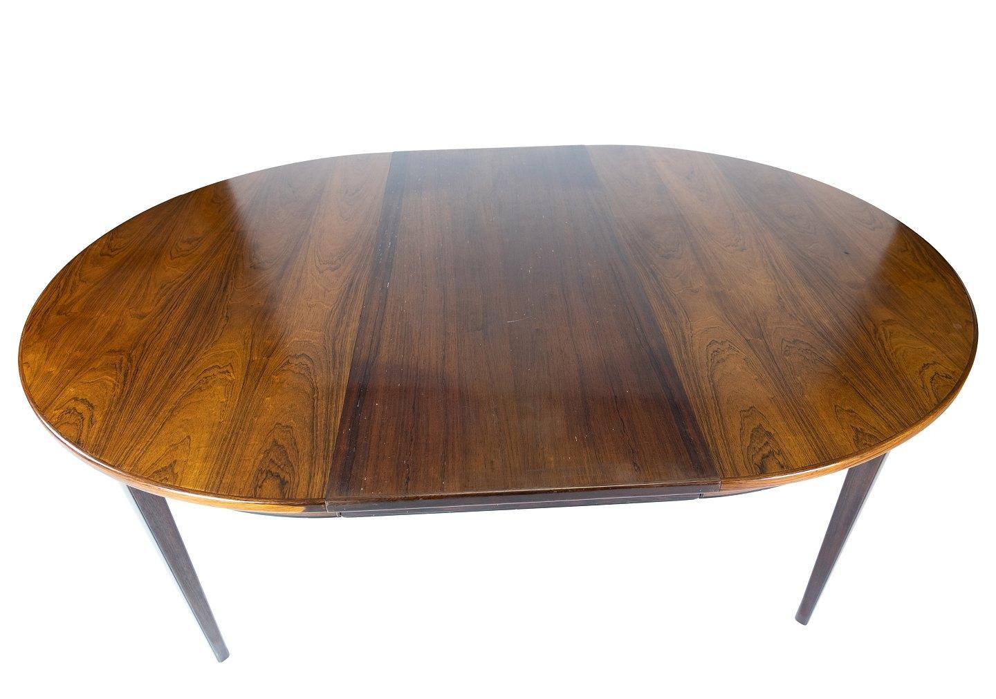 Dining Table in Rosewood Designed by Omann Junior from the 1960s For Sale 4