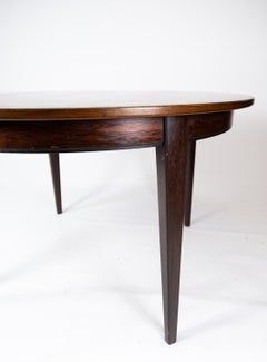 Dining Table in Rosewood Designed by Omann Junior from the 1960s.