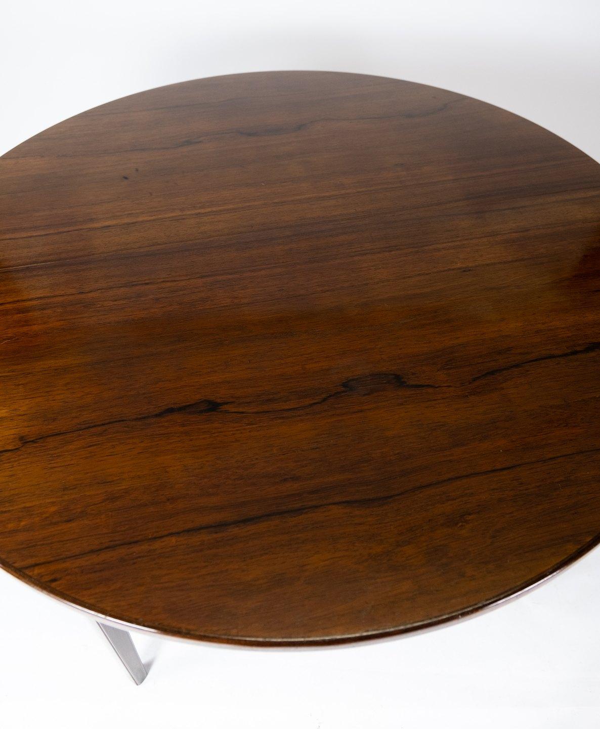 Scandinavian Modern Dining Table in Rosewood Designed by Omann Junior from the 1960s For Sale