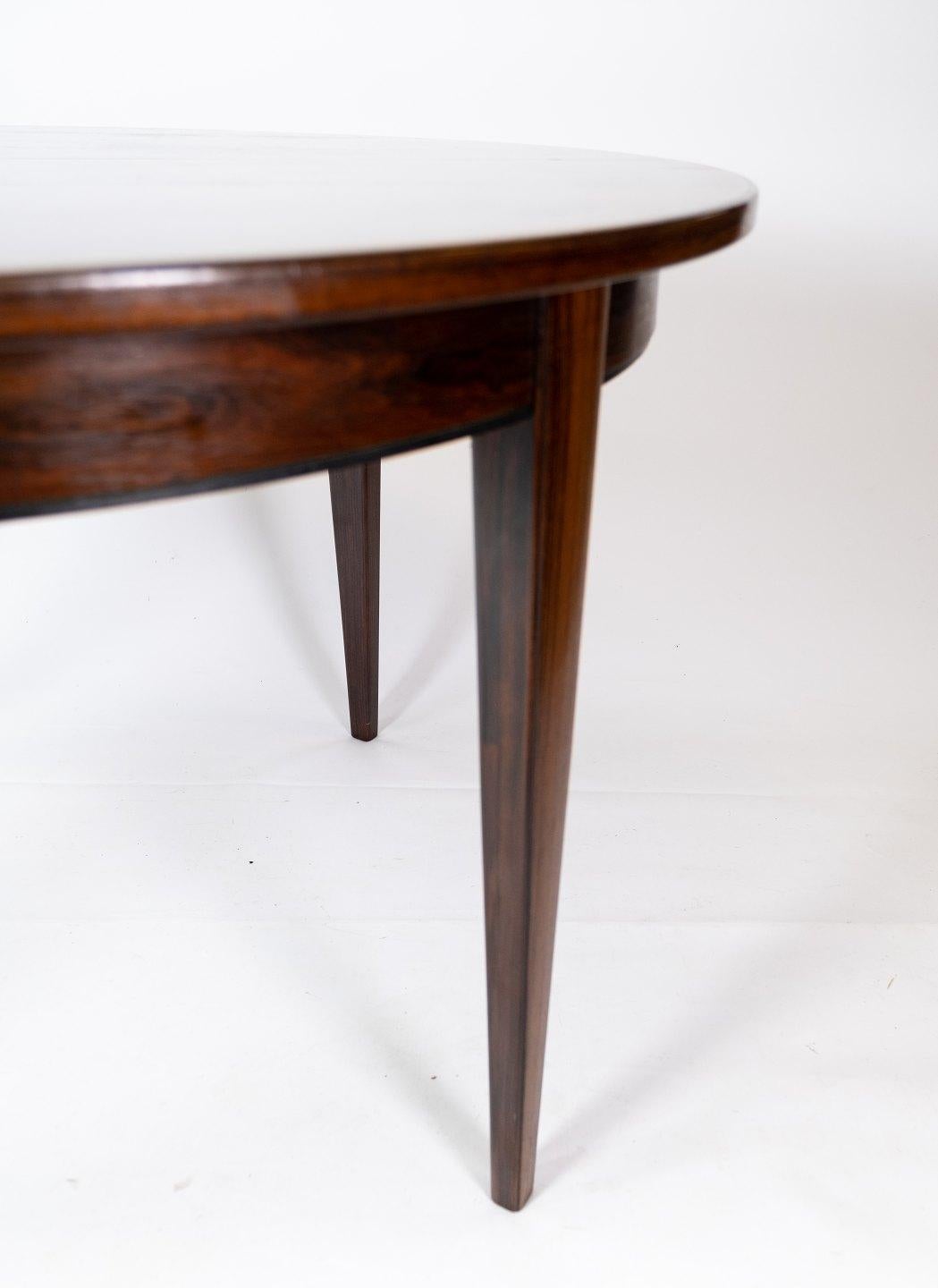 Danish Dining Table in Rosewood Designed by Omann Junior from the 1960s For Sale