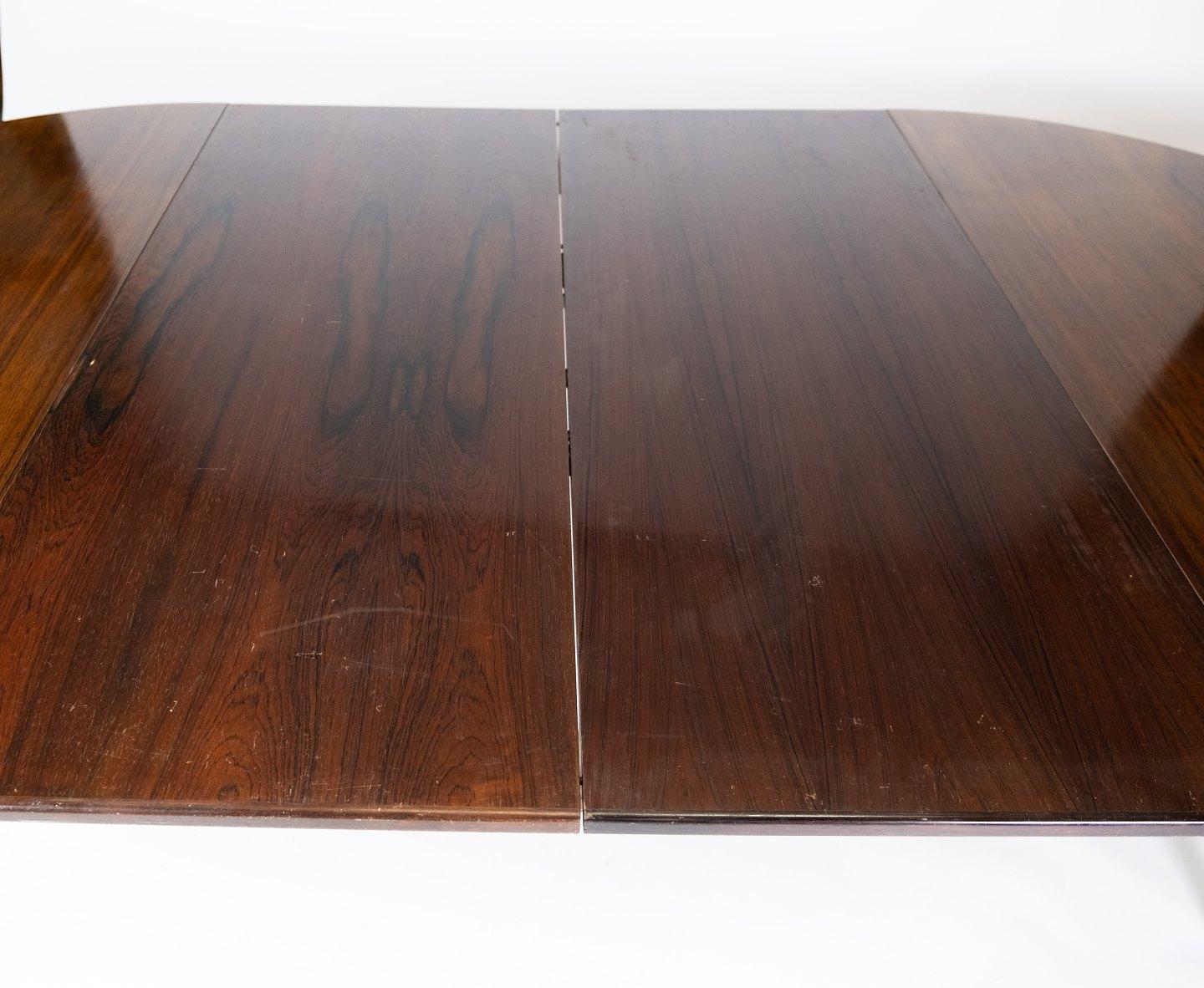 Mid-20th Century Dining Table in Rosewood Designed by Omann Junior from the 1960s For Sale