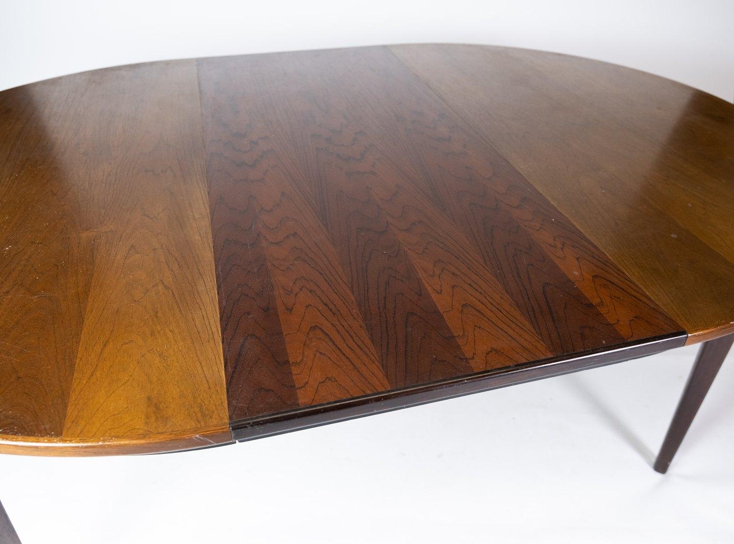 Mid-20th Century Dining Table in Rosewood Designed by Omann Junior from the 1960s.  For Sale