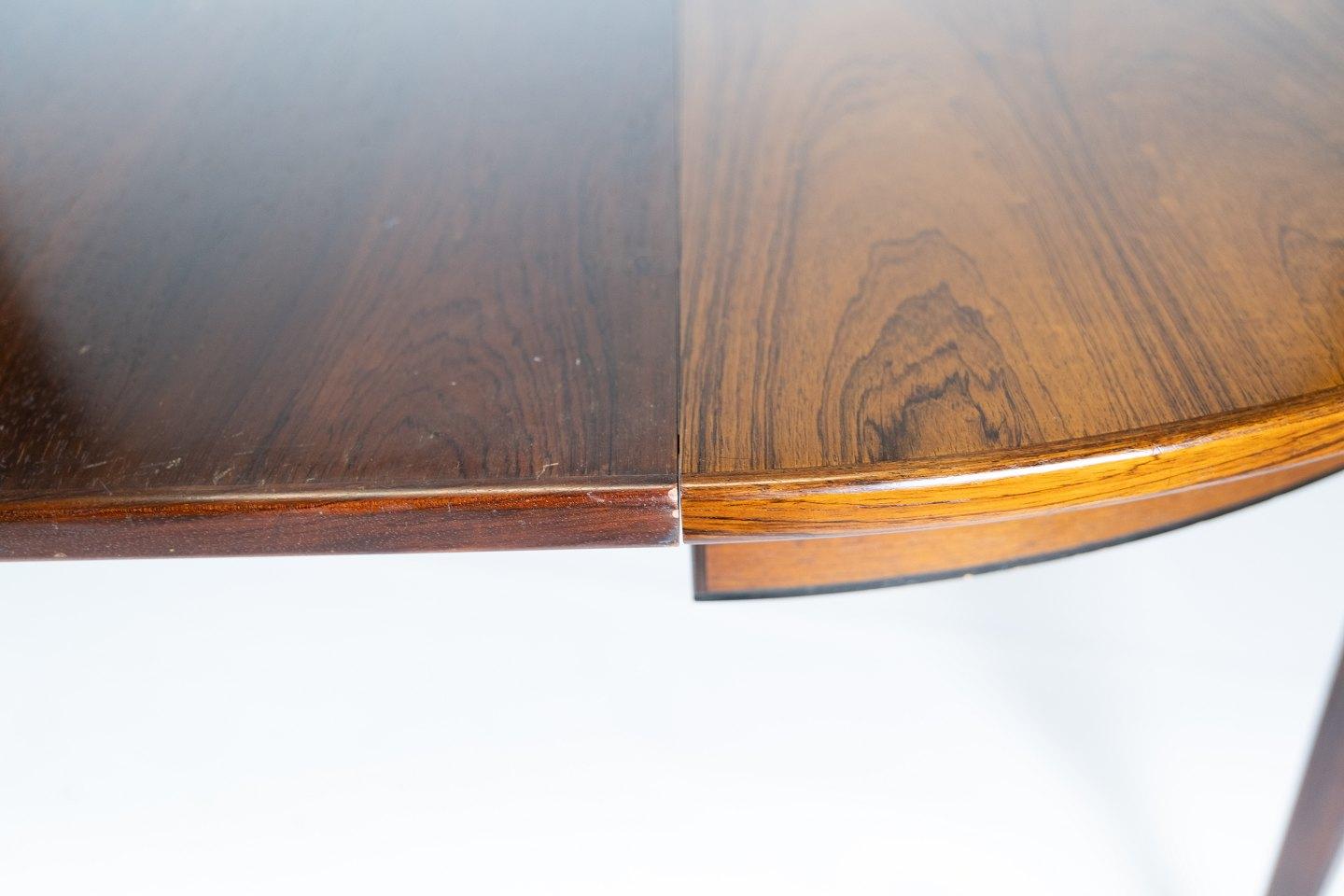 Dining Table in Rosewood Designed by Omann Junior from the 1960s For Sale 1
