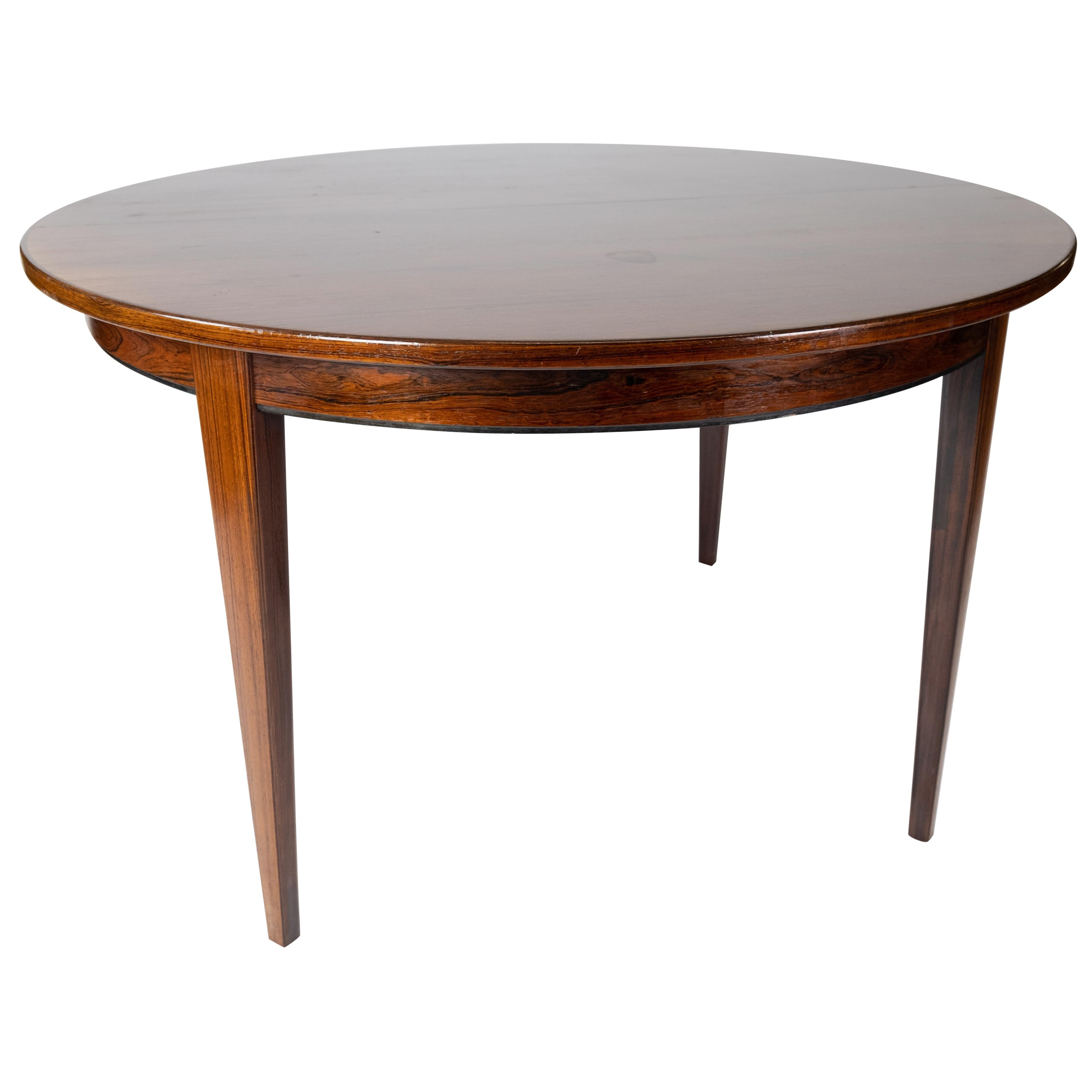 Dining Table in Rosewood Designed by Omann Junior from the 1960s