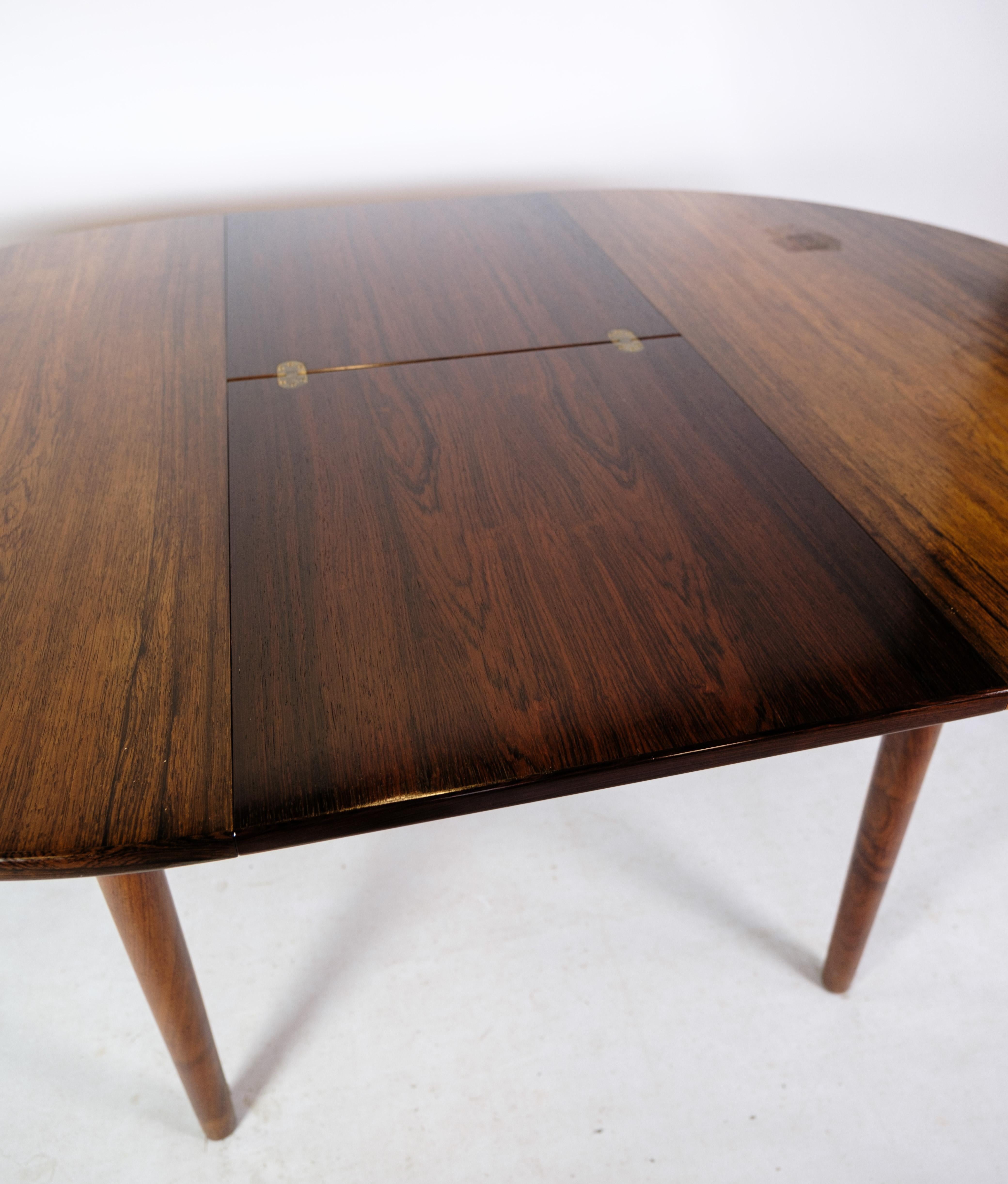 Dining Table in Rosewood of Danish Design from the 1960s For Sale 9