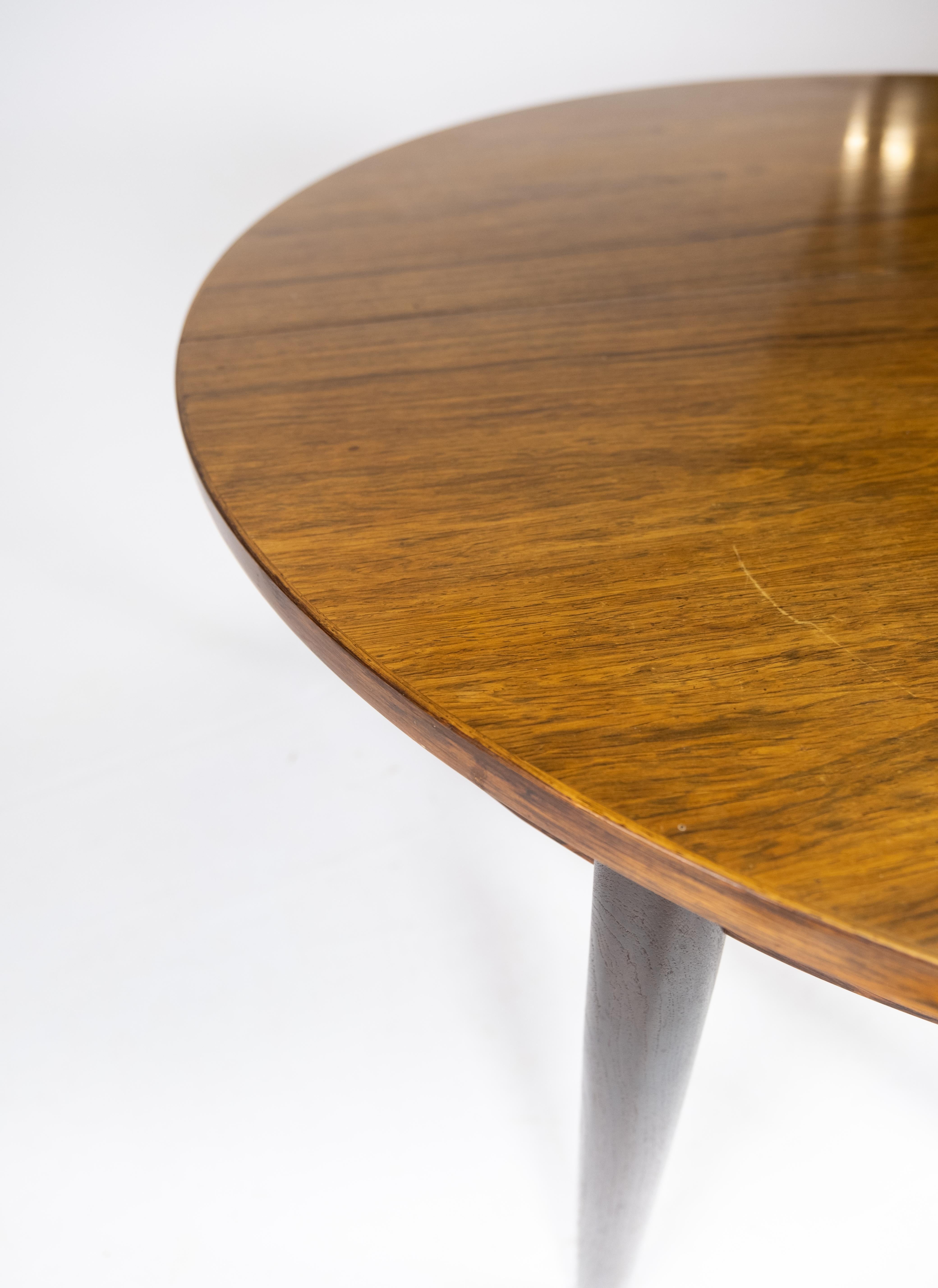 Dining Table in Rosewood of Danish Design from the 1960s In Good Condition For Sale In Lejre, DK