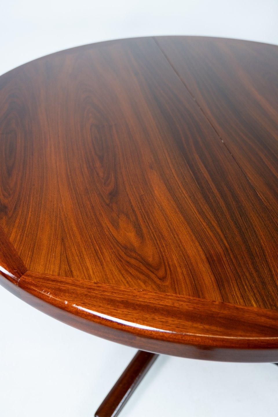 Mid-Century Modern Dining Table Made In Rosewood By Vejle Furniture From 1960s For Sale