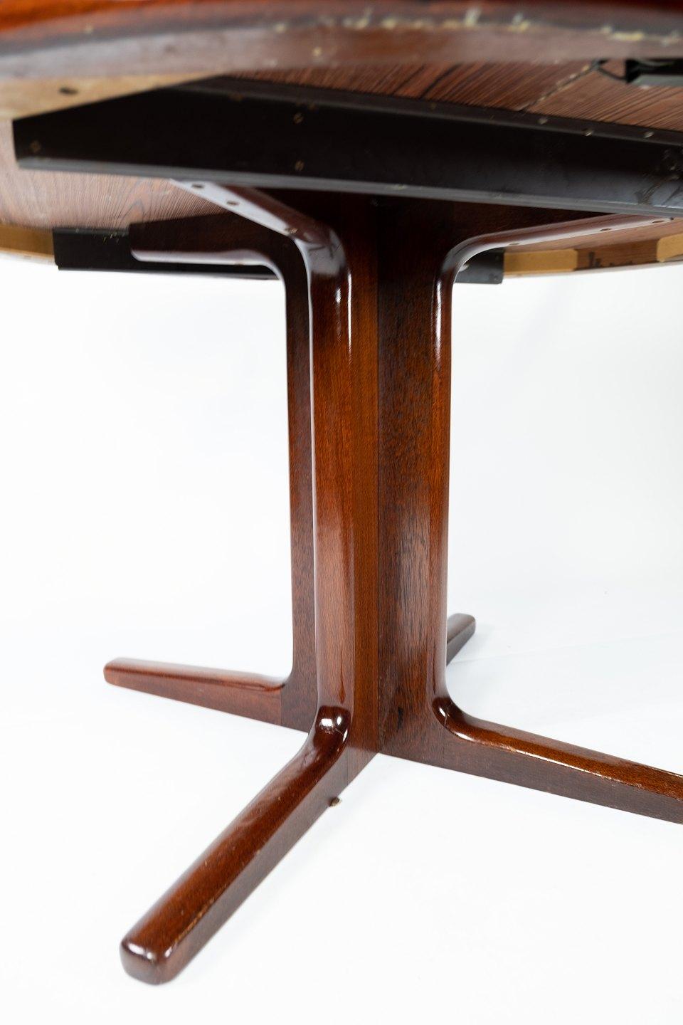 Danish Dining Table Made In Rosewood By Vejle Furniture From 1960s For Sale