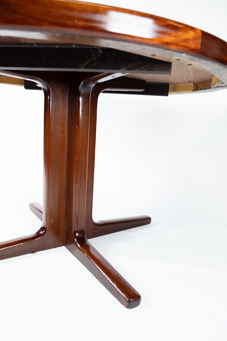 Mid-20th Century Dining Table in Rosewood of Danish Design Manufactured by Vejle Furniture, 1960s