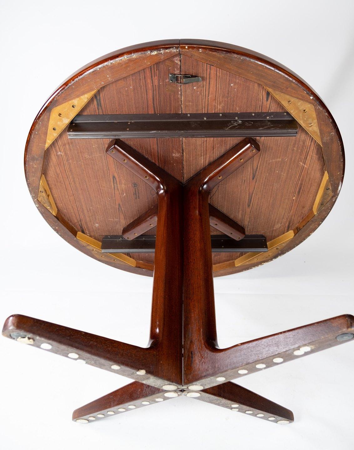 Esstisch aus Palisanderholz von Vejle Furniture aus den 1960er Jahren (Rosenholz) im Angebot