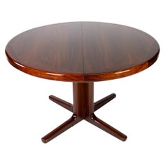 Mesa de comedor de madera de palisandro de Vejle Furniture de los años 60