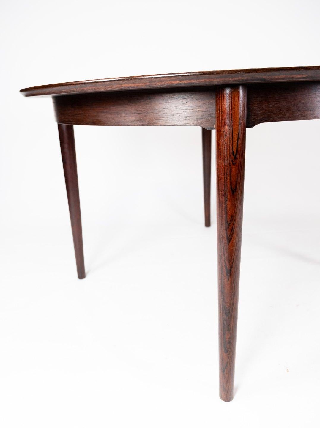 Dining Table in Rosewood of Designed by Arne Vodder from the 1960s In Good Condition For Sale In Lejre, DK