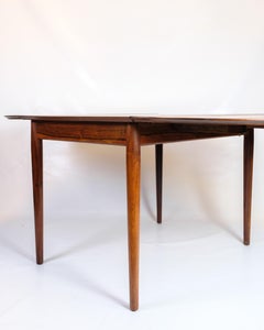 Dining Table In Rosewood With Extension & Flaps By Arne Vodder From 1960s