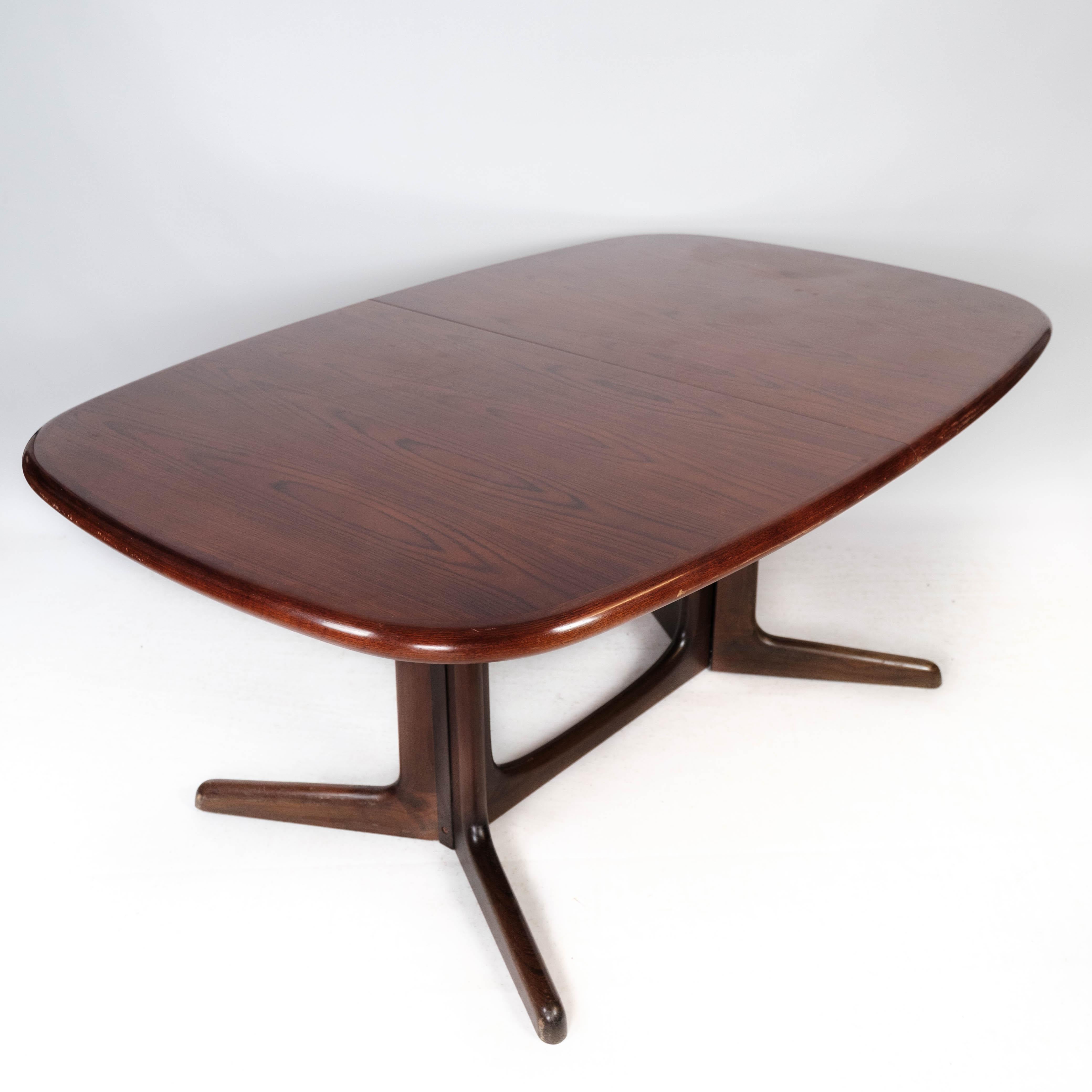Dining Table in Rosewood with Extension of Danish Design by Gudme, 1960s 7