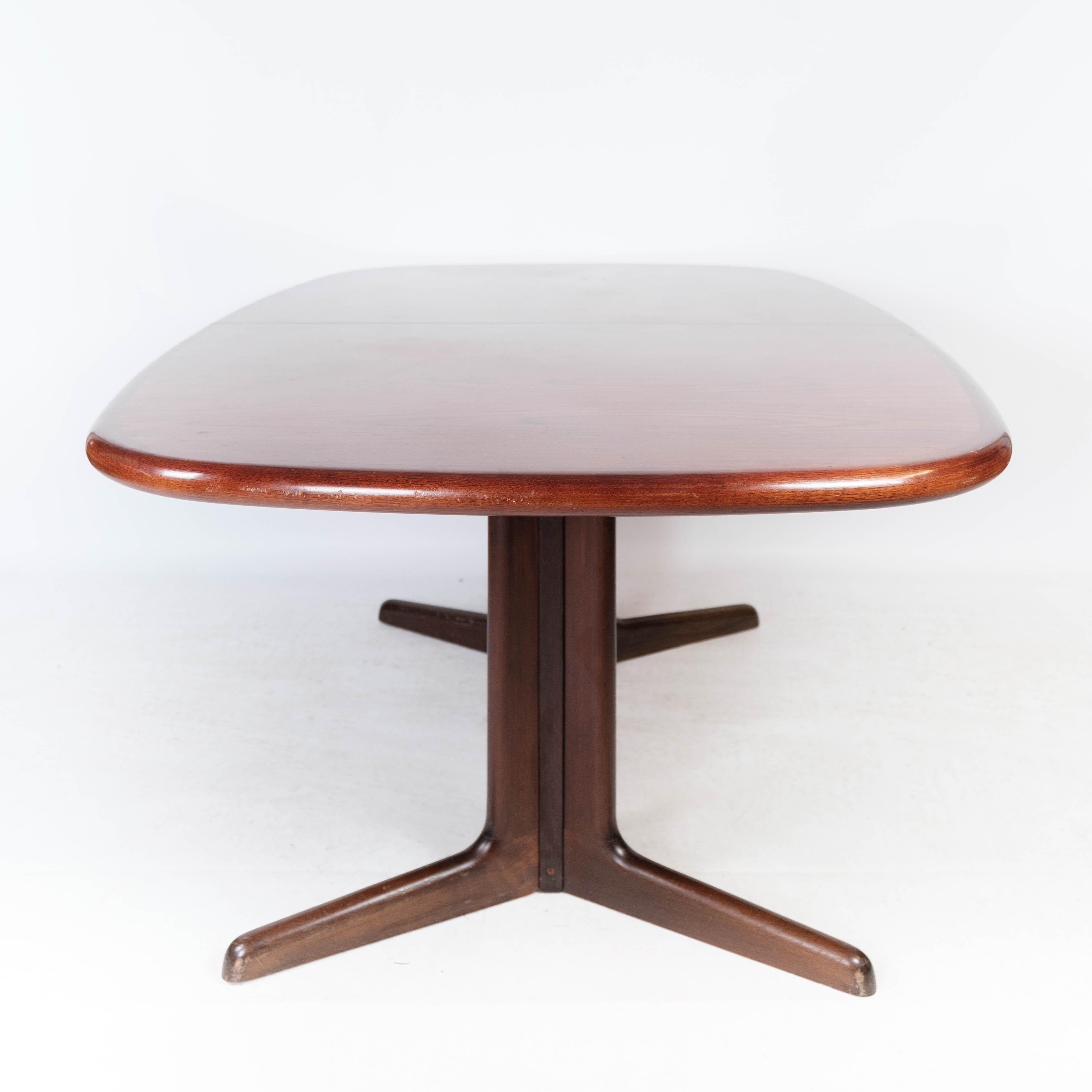 Dining Table in Rosewood with Extension of Danish Design by Gudme, 1960s 9