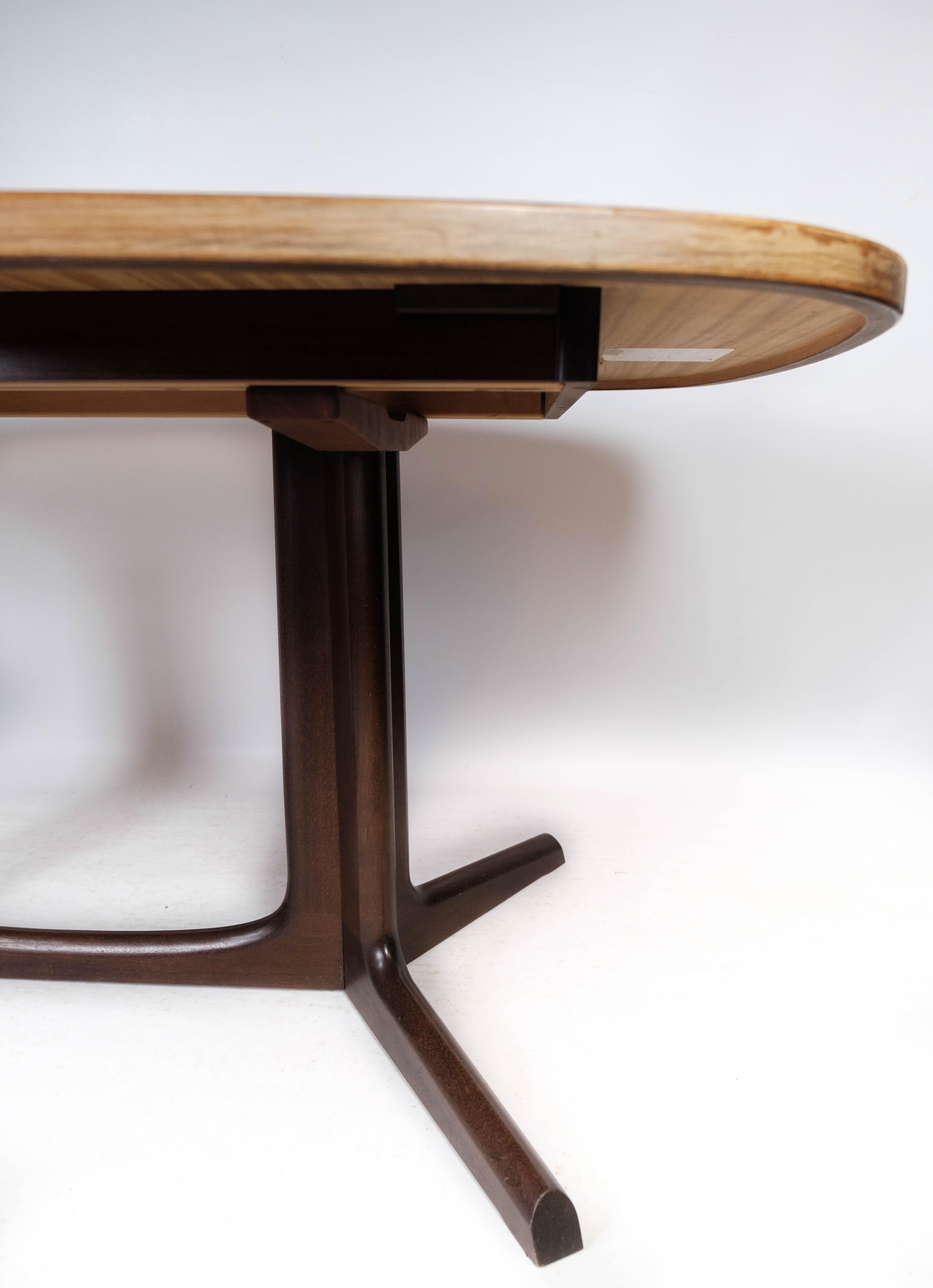 Dining Table in Rosewood with Extension of Danish Design by Gudme, 1960s 1