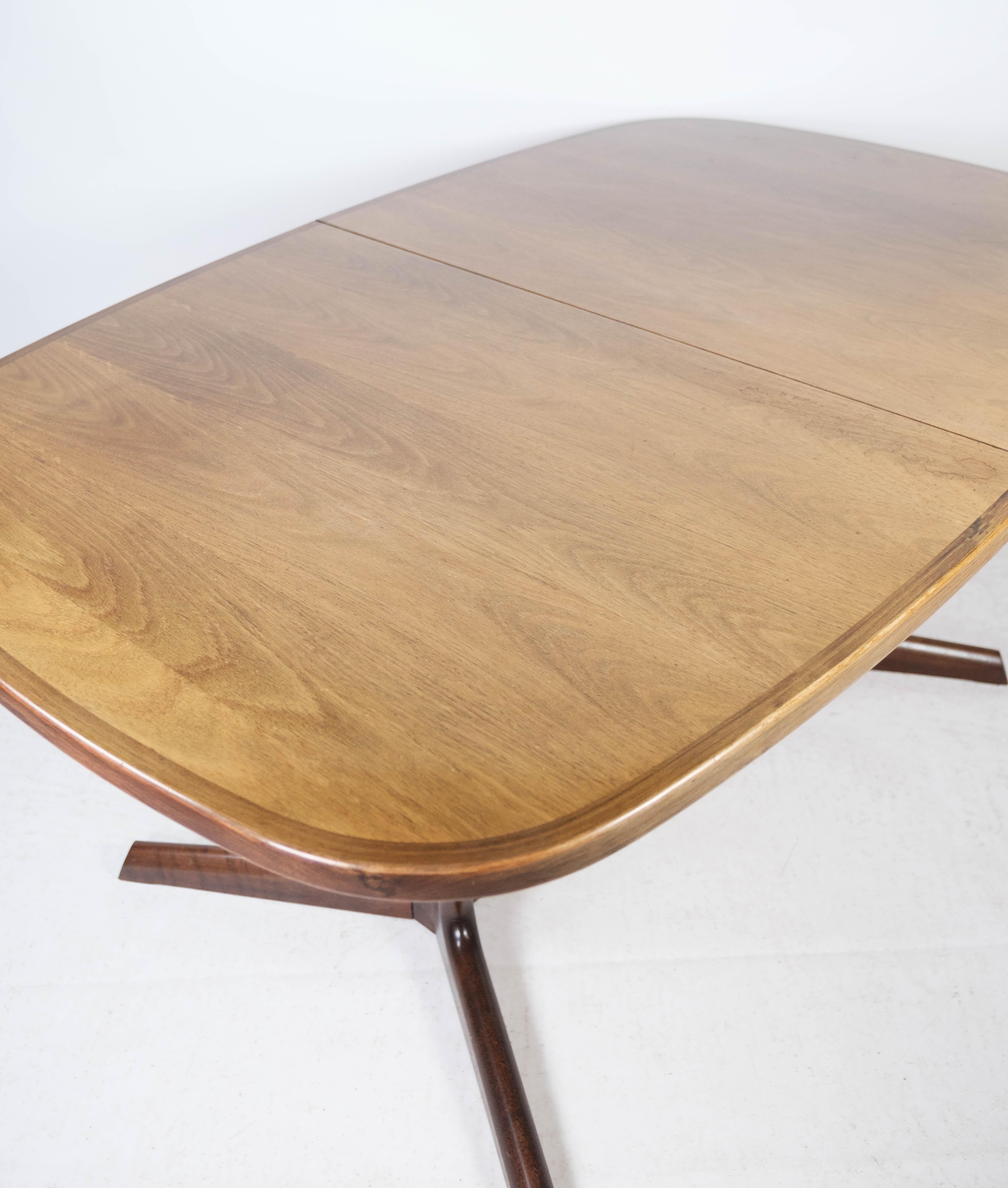 Dining Table in Rosewood with Extension of Danish Design by Gudme, 1960s 2