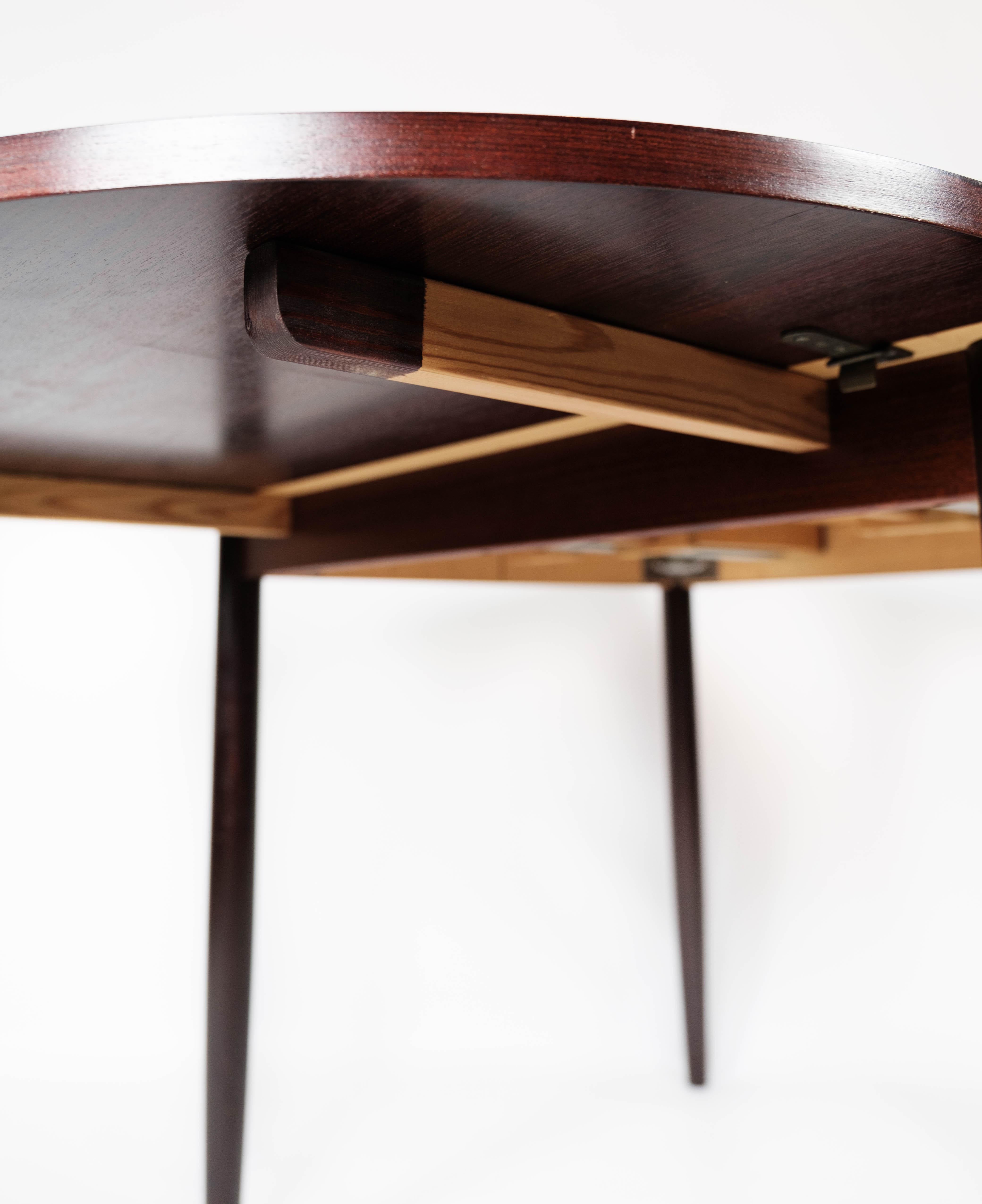 Dining Table Made In Rosewood With Extension Plates By Arne Vodder From 1960s For Sale 2