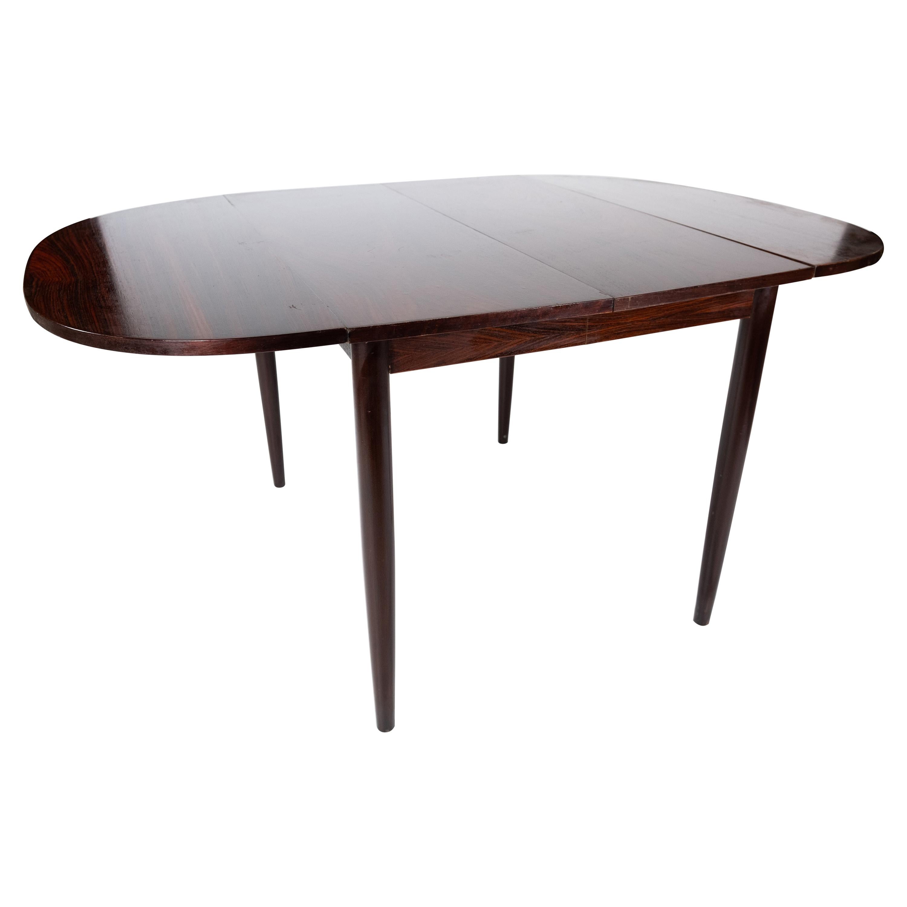 Dining Table in Rosewood with Extensions Designed by Arne Vodder from the 1960s For Sale