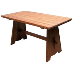 Dining Table in Solid Pine by Göran Malmvall for Svensk Fur