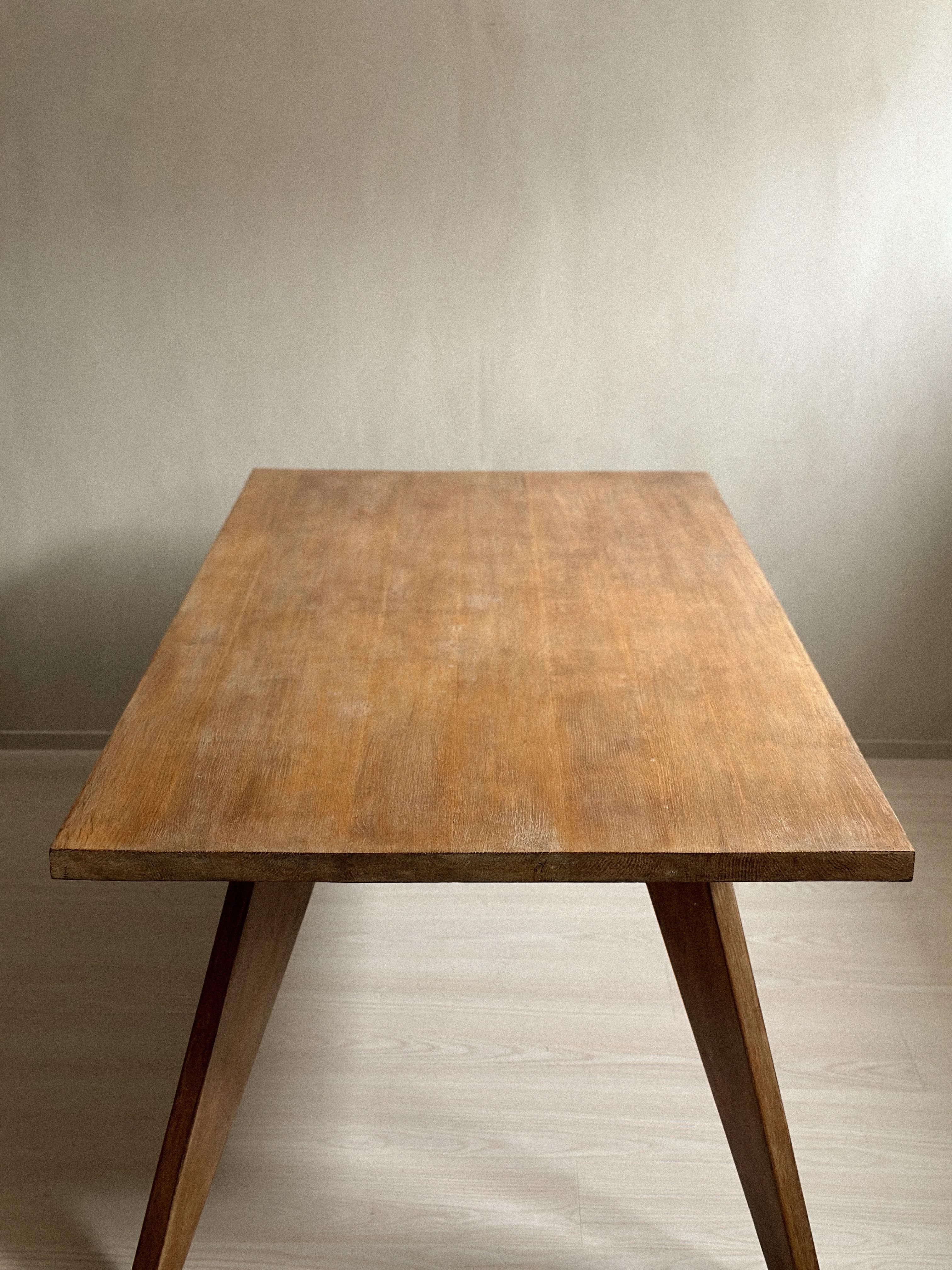 20th Century Dining Table in style of Jean Prouvé 