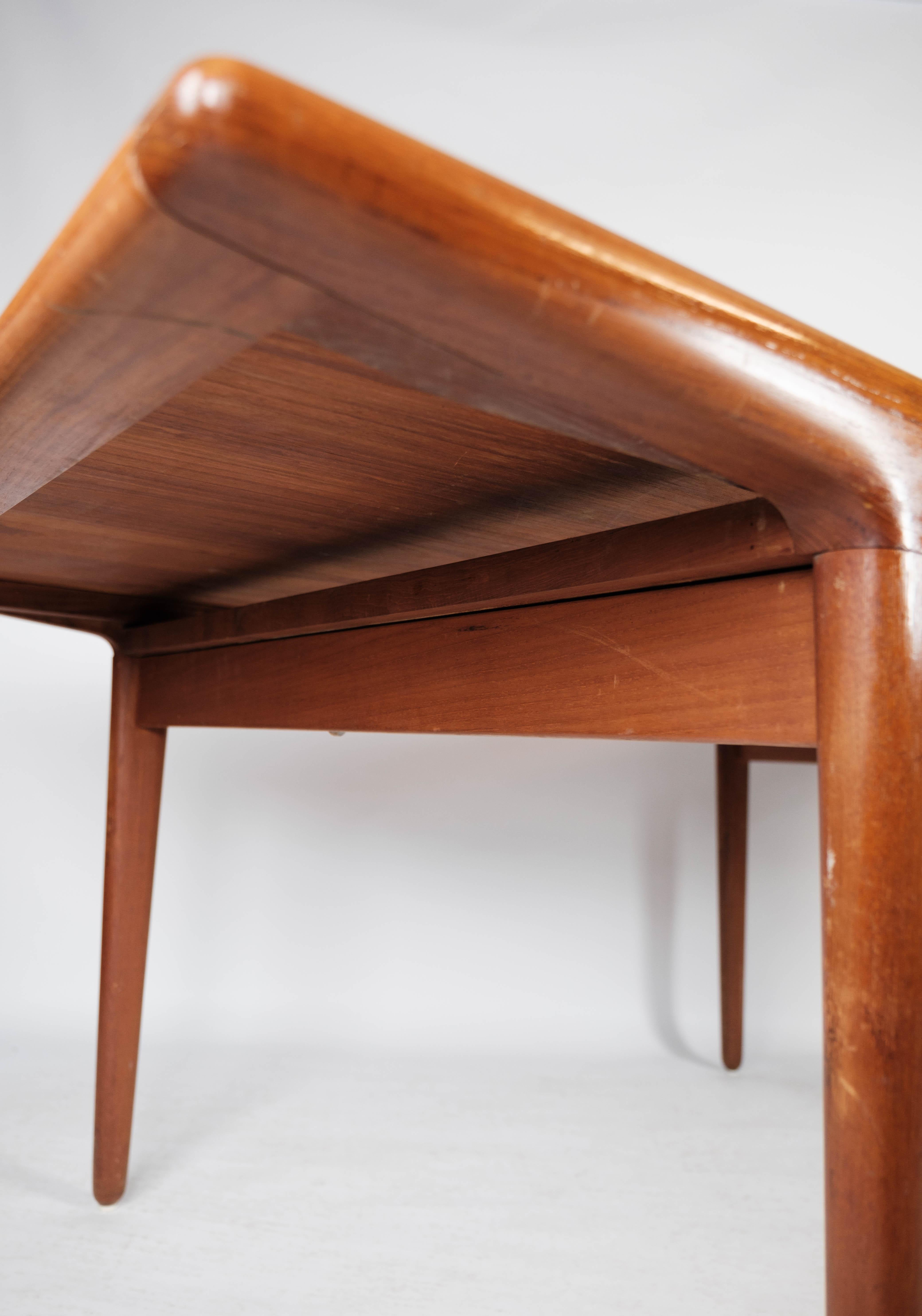 Dining Table in Teak by Johannes Andersen and Silkeborg Furniture, 1960s 3