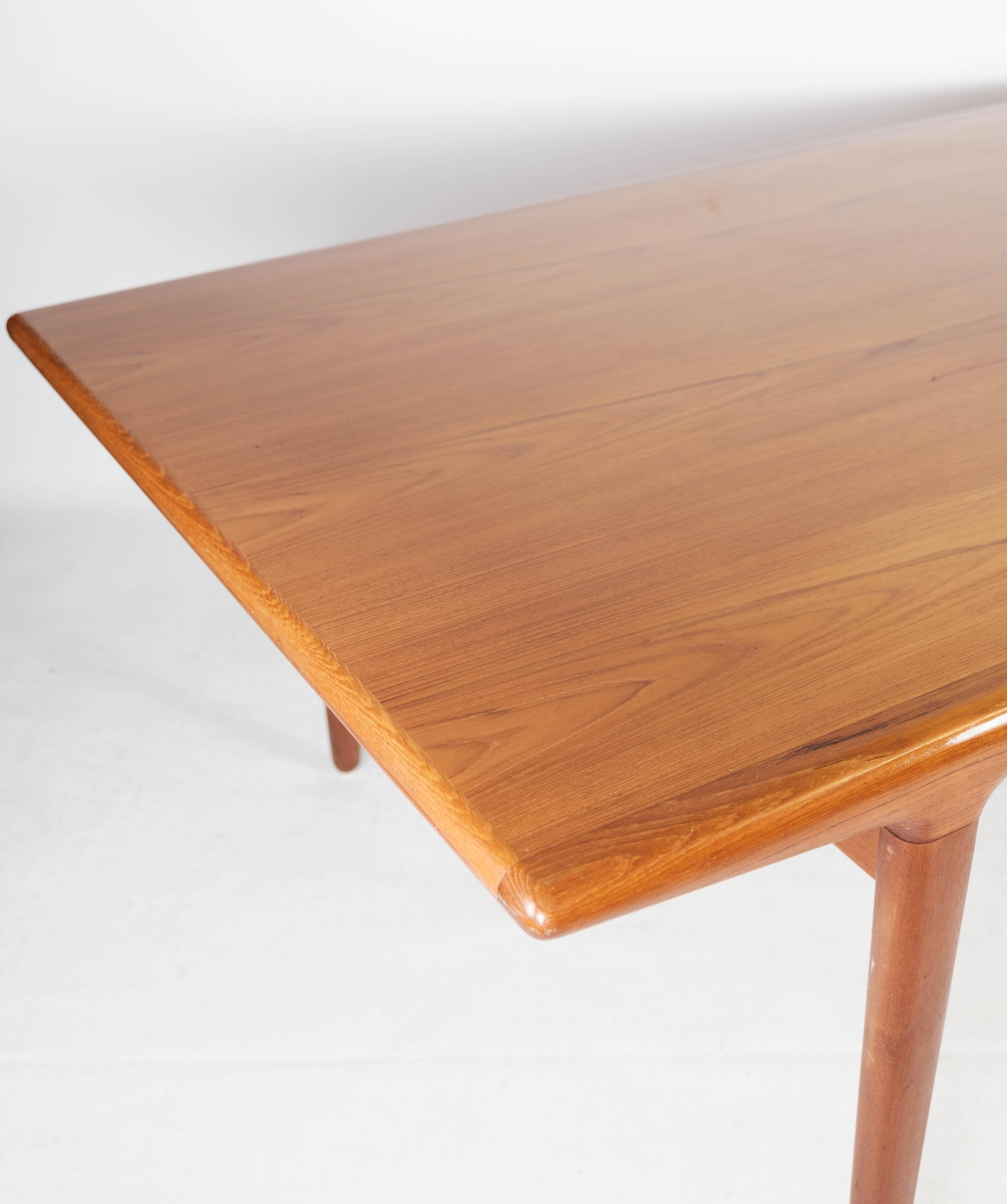 Dining Table in Teak by Johannes Andersen and Silkeborg Furniture, 1960s 4